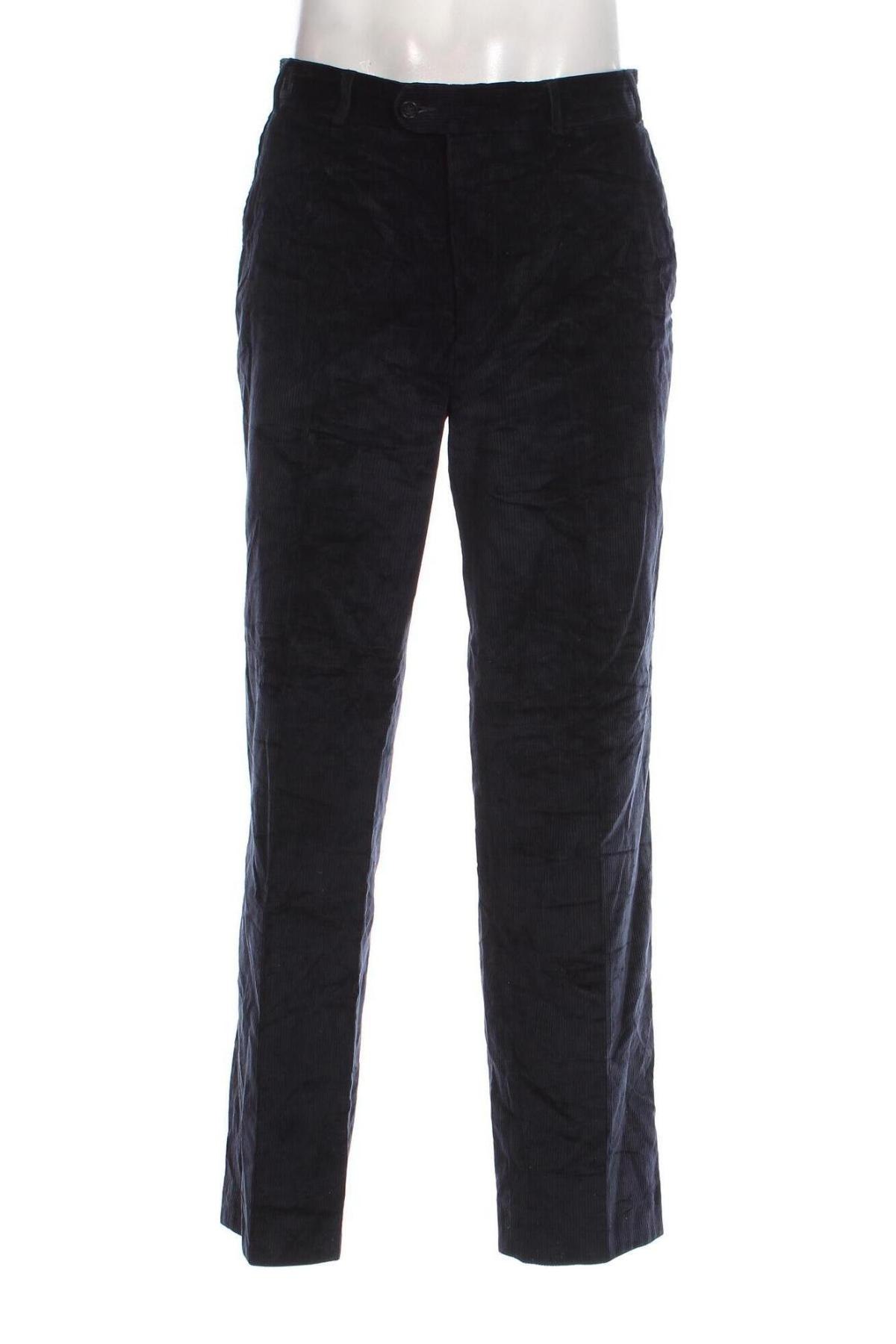 Ανδρικό κοτλέ παντελόνι, Μέγεθος M, Χρώμα Μπλέ, Τιμή 5,20 €