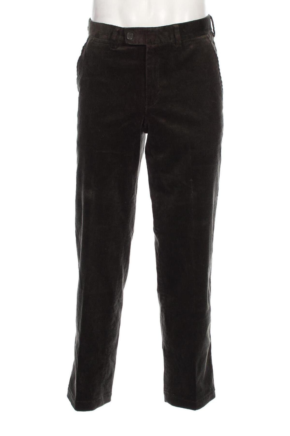 Pantaloni raiați de bărbați C.Comberti, Mărime M, Culoare Verde, Preț 95,39 Lei
