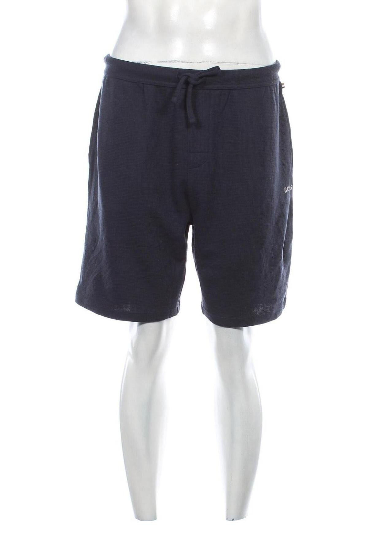 Мъжки къс панталон BOSS, Размер XL, Цвят Син, Цена 177,91 лв.