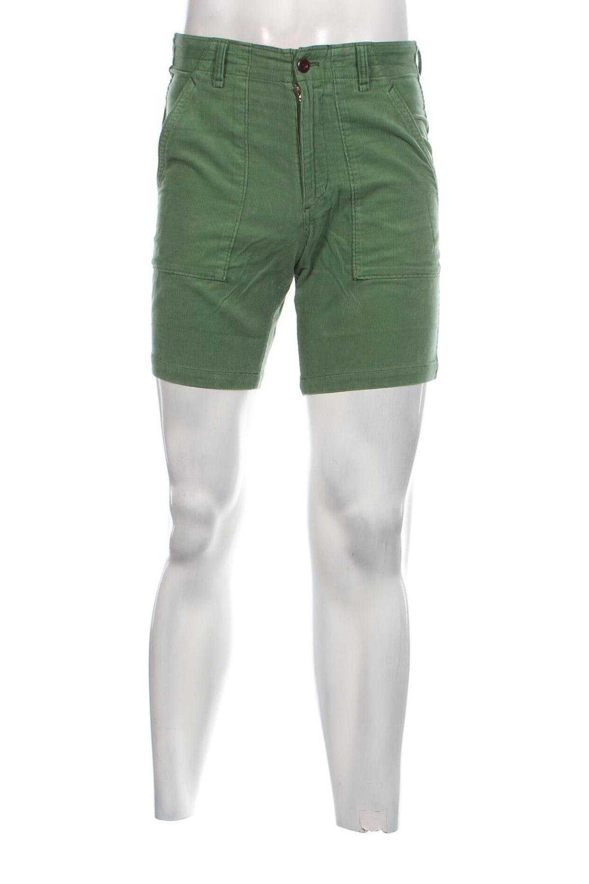 Мъжки къс панталон Outerknown, Размер S, Цвят Зелен, Цена 72,45 лв.