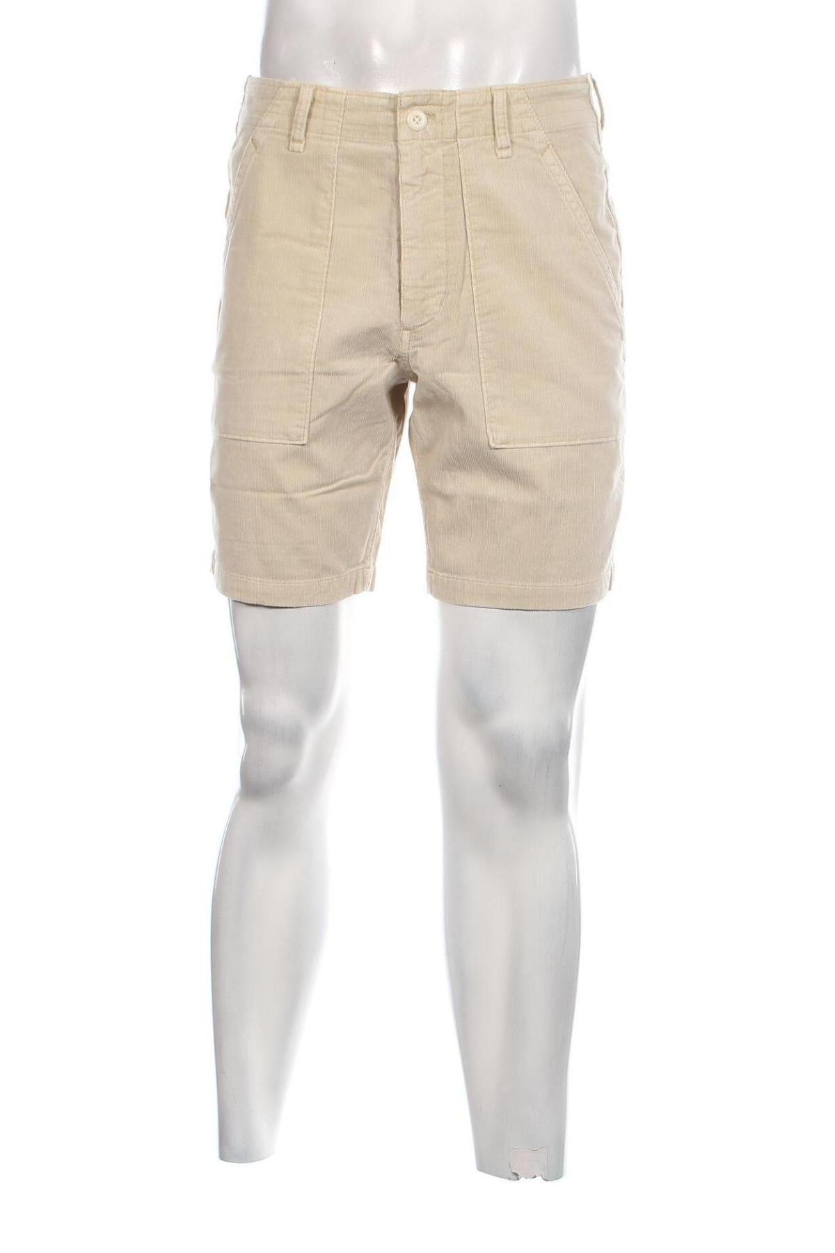 Мъжки къс панталон Outerknown, Размер M, Цвят Бежов, Цена 40,25 лв.