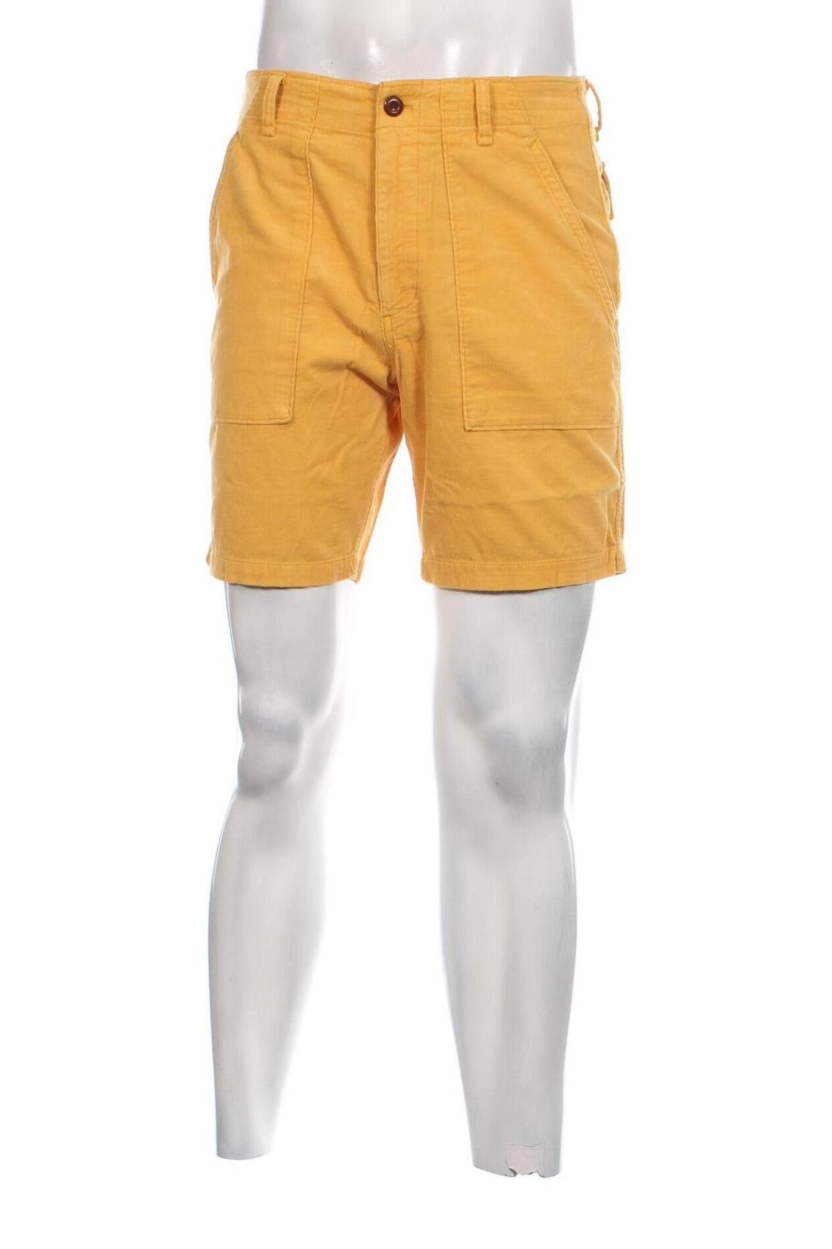 Pantaloni scurți de bărbați Outerknown, Mărime M, Culoare Galben, Preț 328,36 Lei