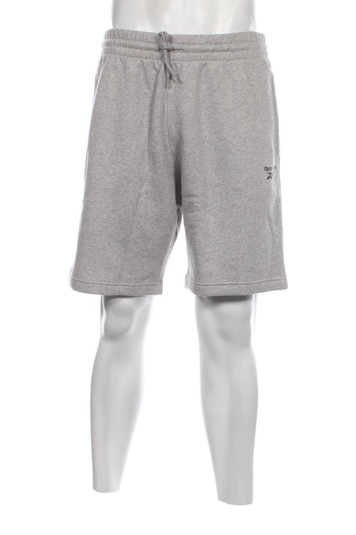 Ανδρικό κοντό παντελόνι Reebok, Μέγεθος L, Χρώμα Γκρί, Τιμή 47,94 €