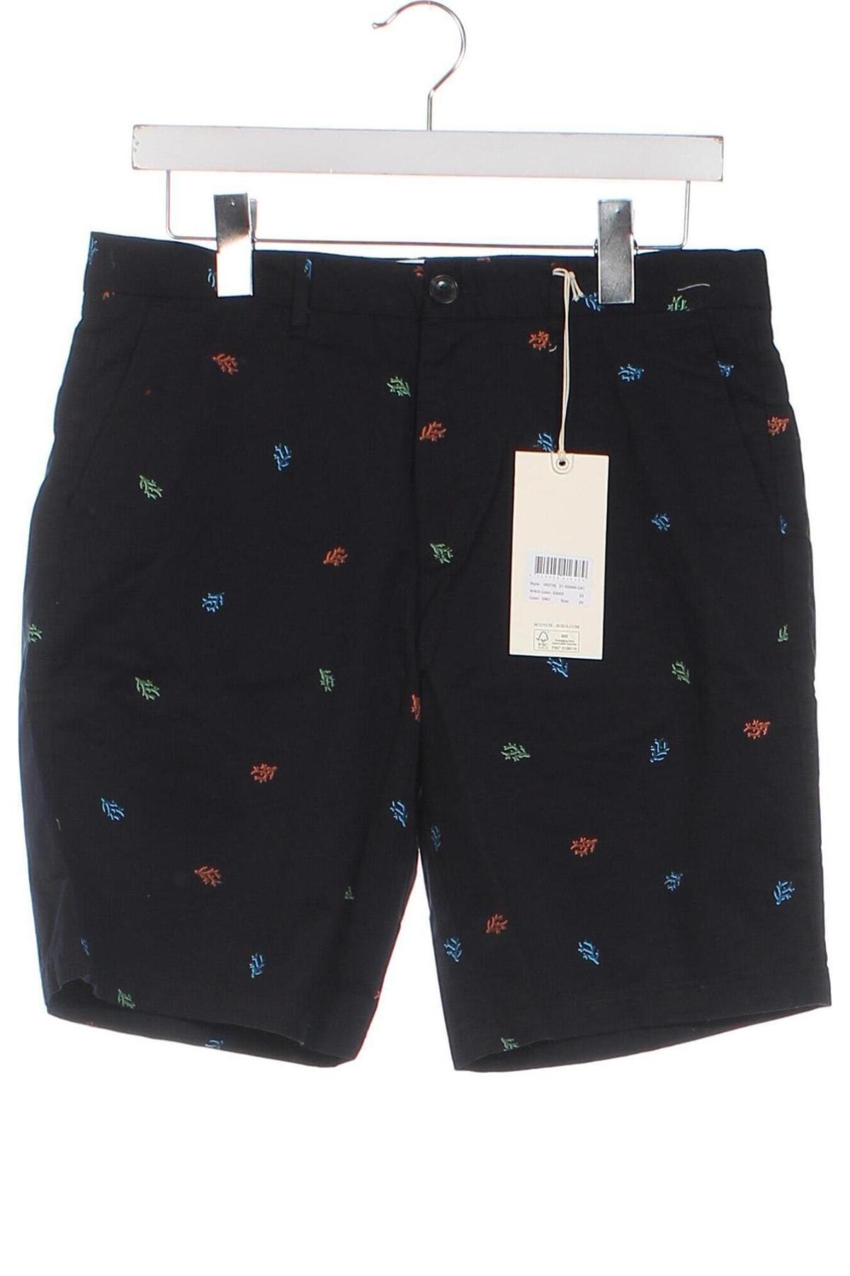 Pantaloni scurți de bărbați Scotch & Soda, Mărime S, Culoare Albastru, Preț 529,61 Lei