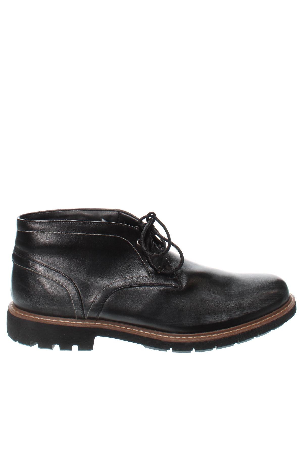 Мъжки обувки Clarks, Размер 45, Цвят Черен, Цена 87,20 лв.