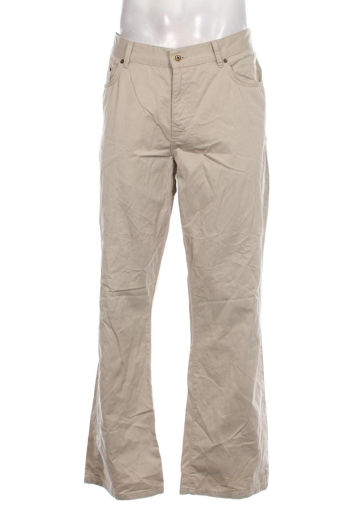 Pantaloni de bărbați, Mărime XL, Culoare Ecru, Preț 44,83 Lei