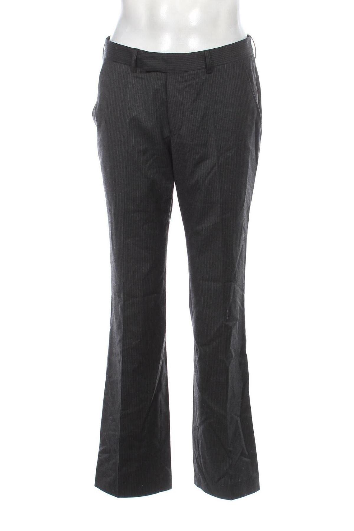 Pantaloni de bărbați Batistini, Mărime M, Culoare Gri, Preț 26,71 Lei