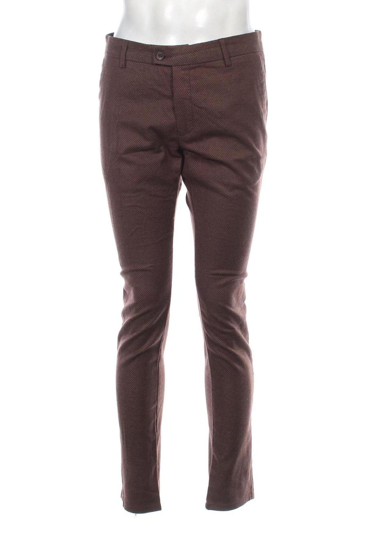 Мъжки панталон Berto Lucci, Размер M, Цвят Кафяв, Цена 22,17 лв.