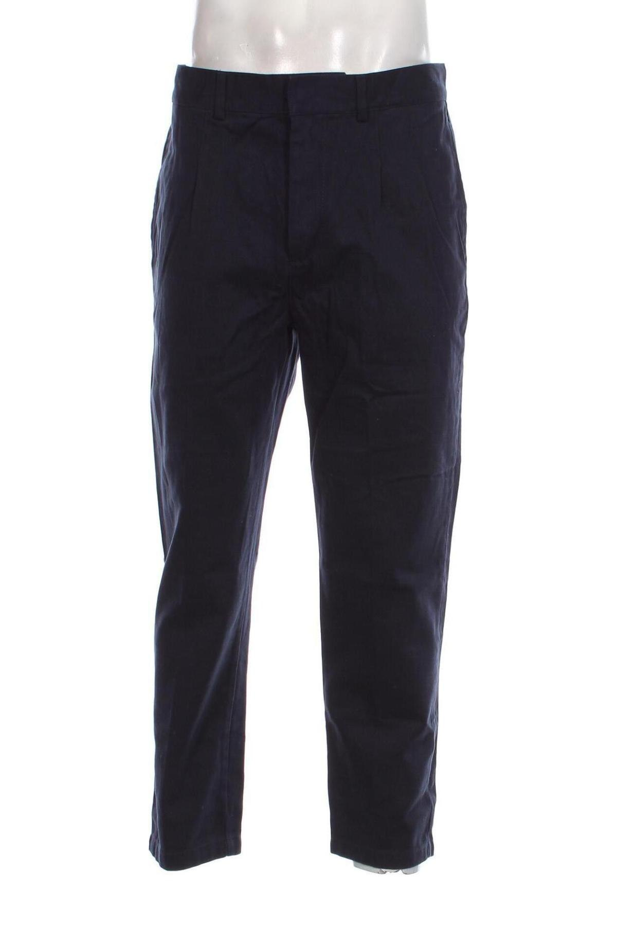Pantaloni de bărbați Dan Fox X About You, Mărime L, Culoare Albastru, Preț 85,66 Lei