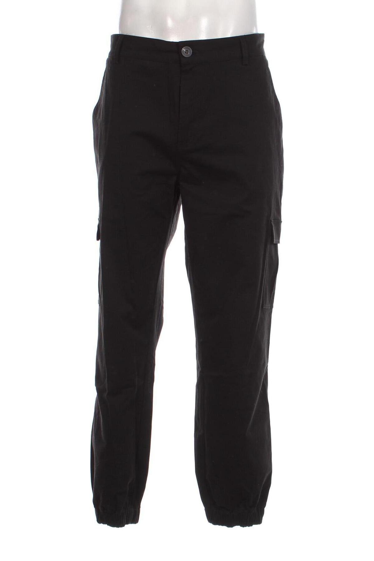 Pantaloni de bărbați Dan Fox X About You, Mărime XXL, Culoare Negru, Preț 85,66 Lei