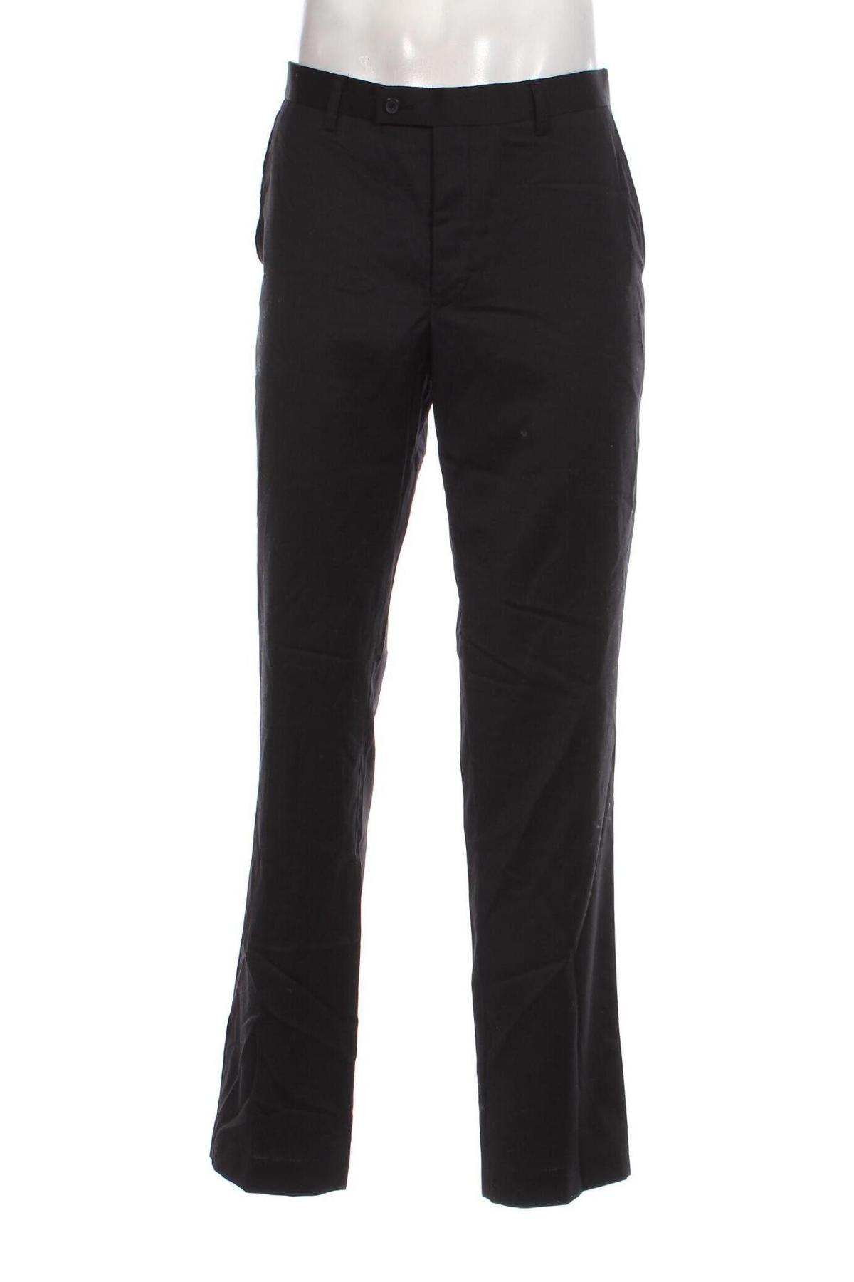 Мъжки панталон Dressmann, Размер L, Цвят Черен, Цена 8,20 лв.