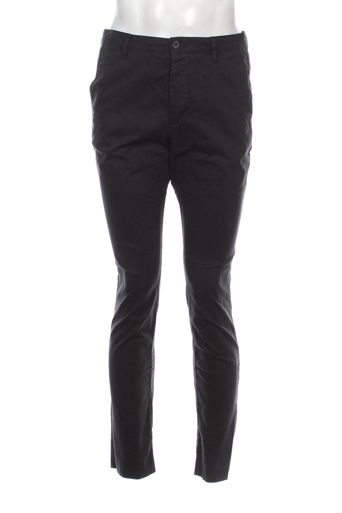 Ανδρικό παντελόνι H&M, Μέγεθος M, Χρώμα Μαύρο, Τιμή 7,50 €
