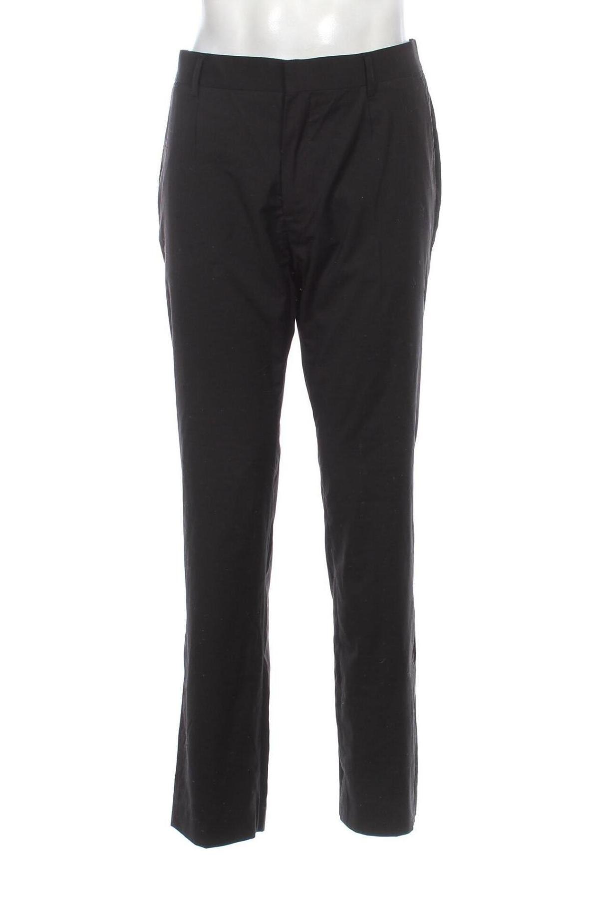 Pantaloni de bărbați H&M, Mărime L, Culoare Negru, Preț 74,60 Lei