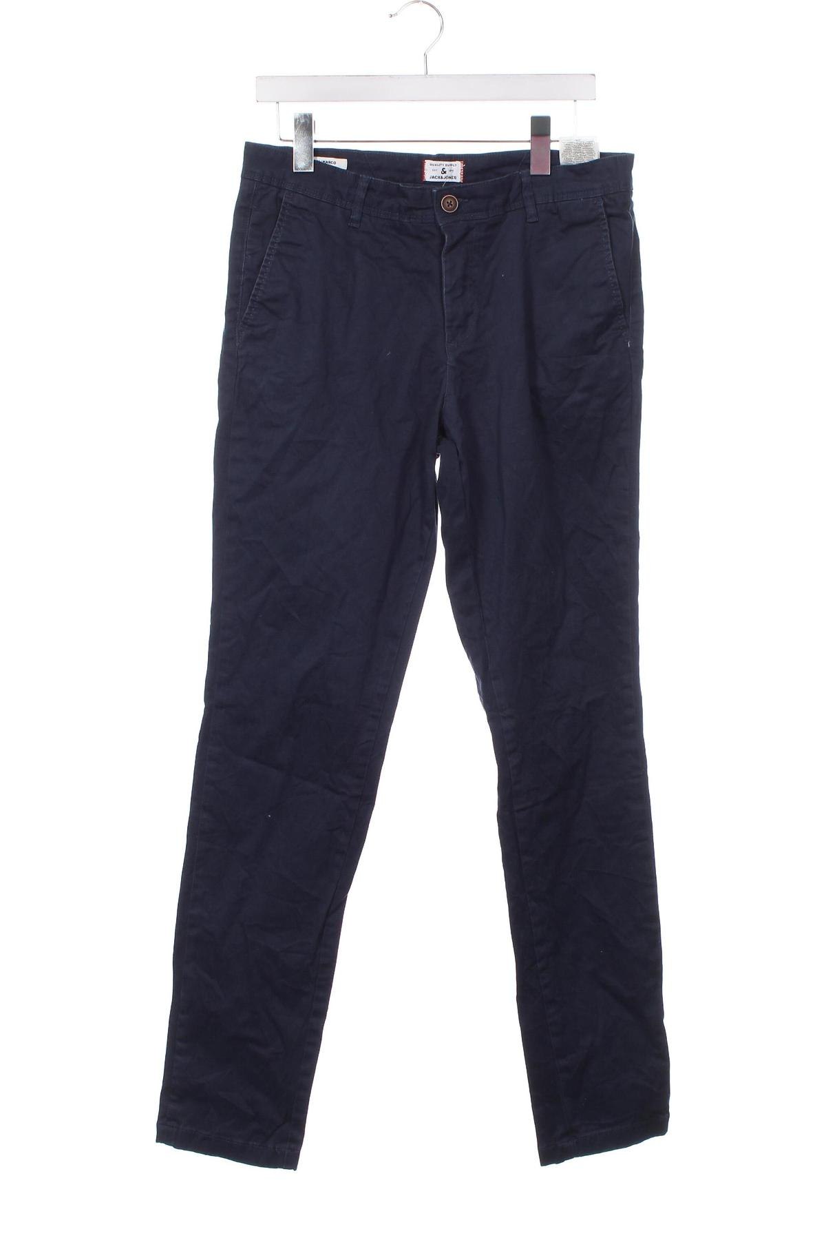 Pánské kalhoty  Jack & Jones, Velikost XS, Barva Modrá, Cena  131,00 Kč