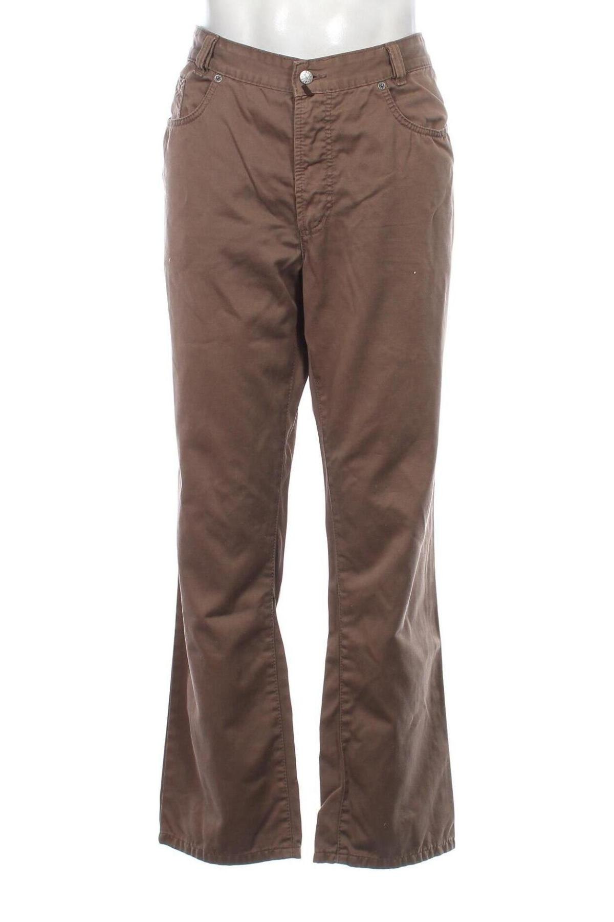 Ανδρικό παντελόνι Joker, Μέγεθος XL, Χρώμα Καφέ, Τιμή 15,00 €