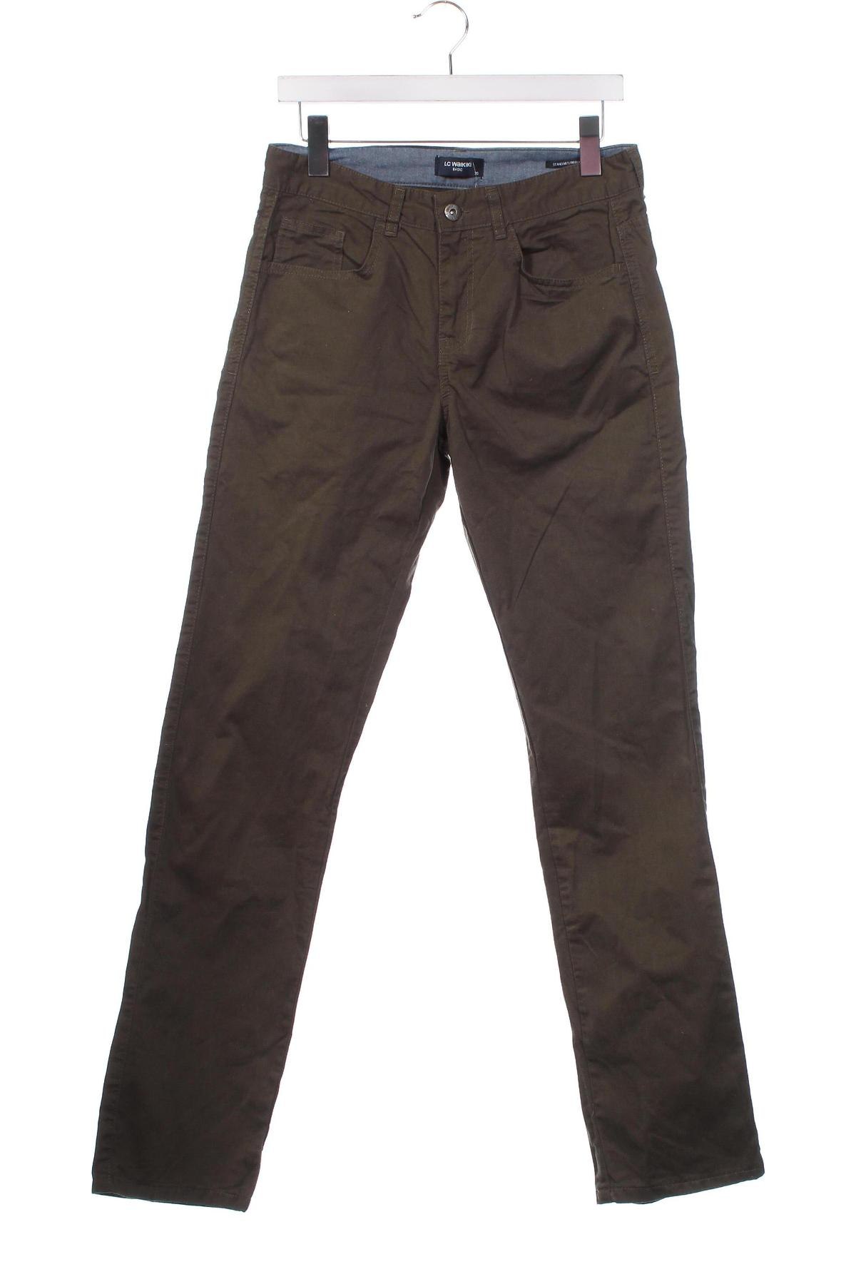 Мъжки панталон LC Waikiki, Размер S, Цвят Зелен, Цена 29,00 лв.