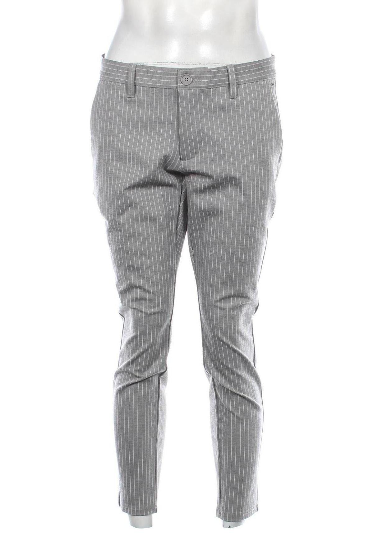 Ανδρικό παντελόνι Only & Sons, Μέγεθος M, Χρώμα Γκρί, Τιμή 17,94 €