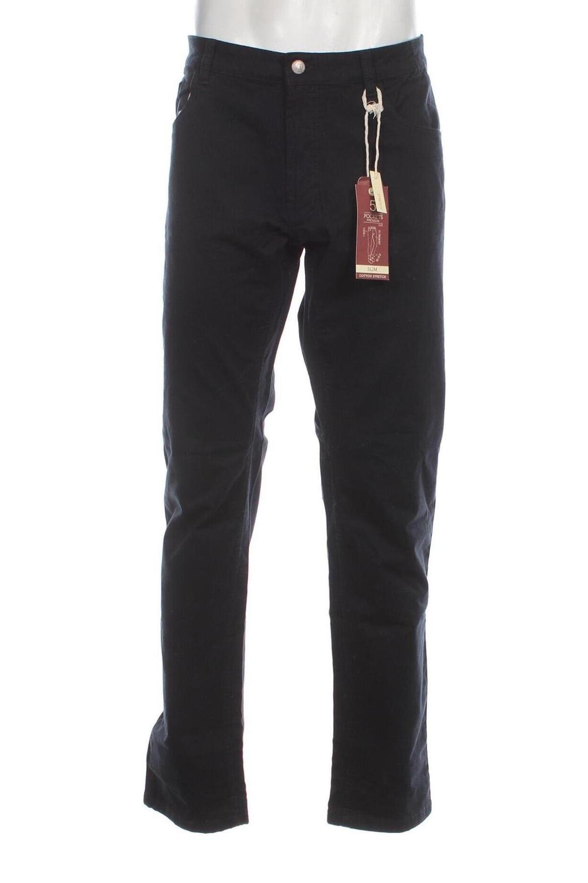 Pantaloni de bărbați Oviesse, Mărime XL, Culoare Albastru, Preț 69,61 Lei