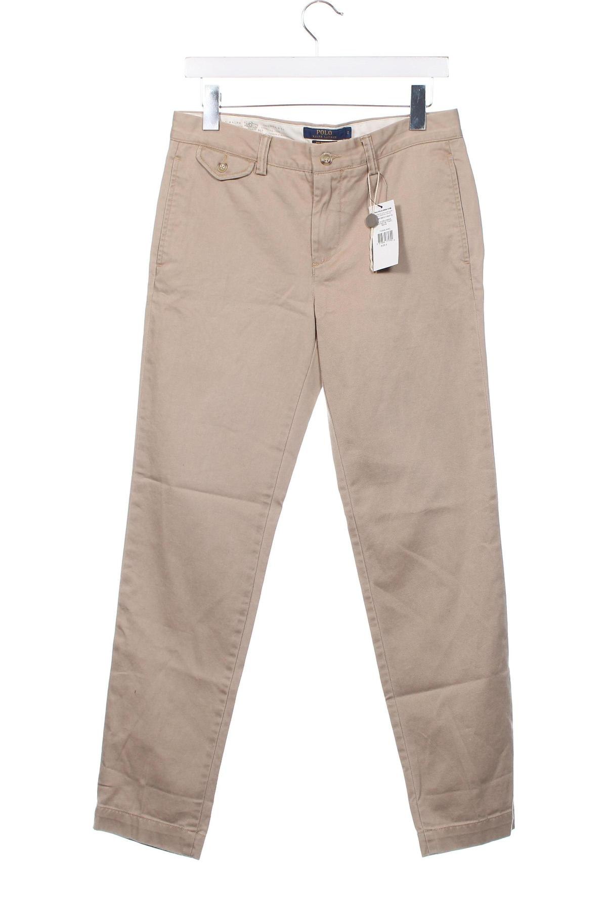 Дамски панталон Polo By Ralph Lauren, Размер S, Цвят Бежов, Цена 58,60 лв.