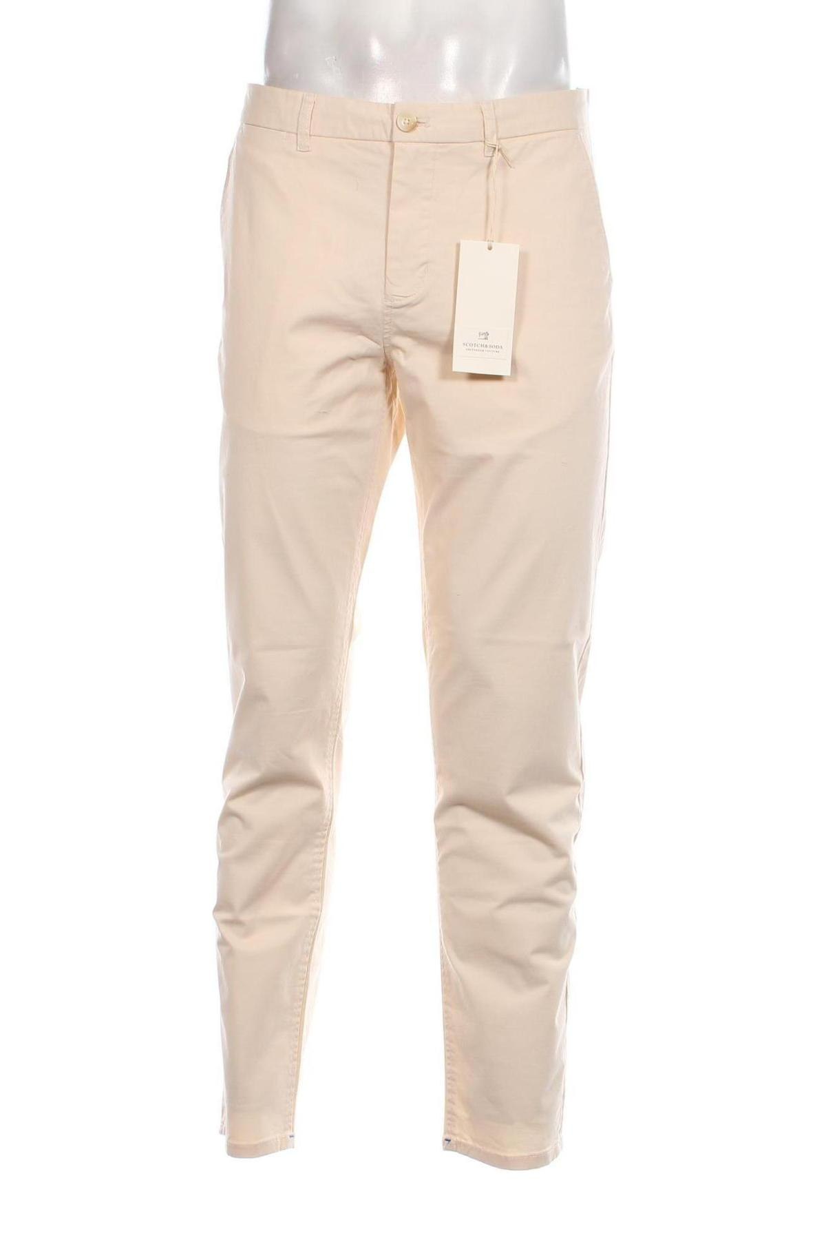 Herrenhose Scotch & Soda, Größe L, Farbe Beige, Preis € 105,15