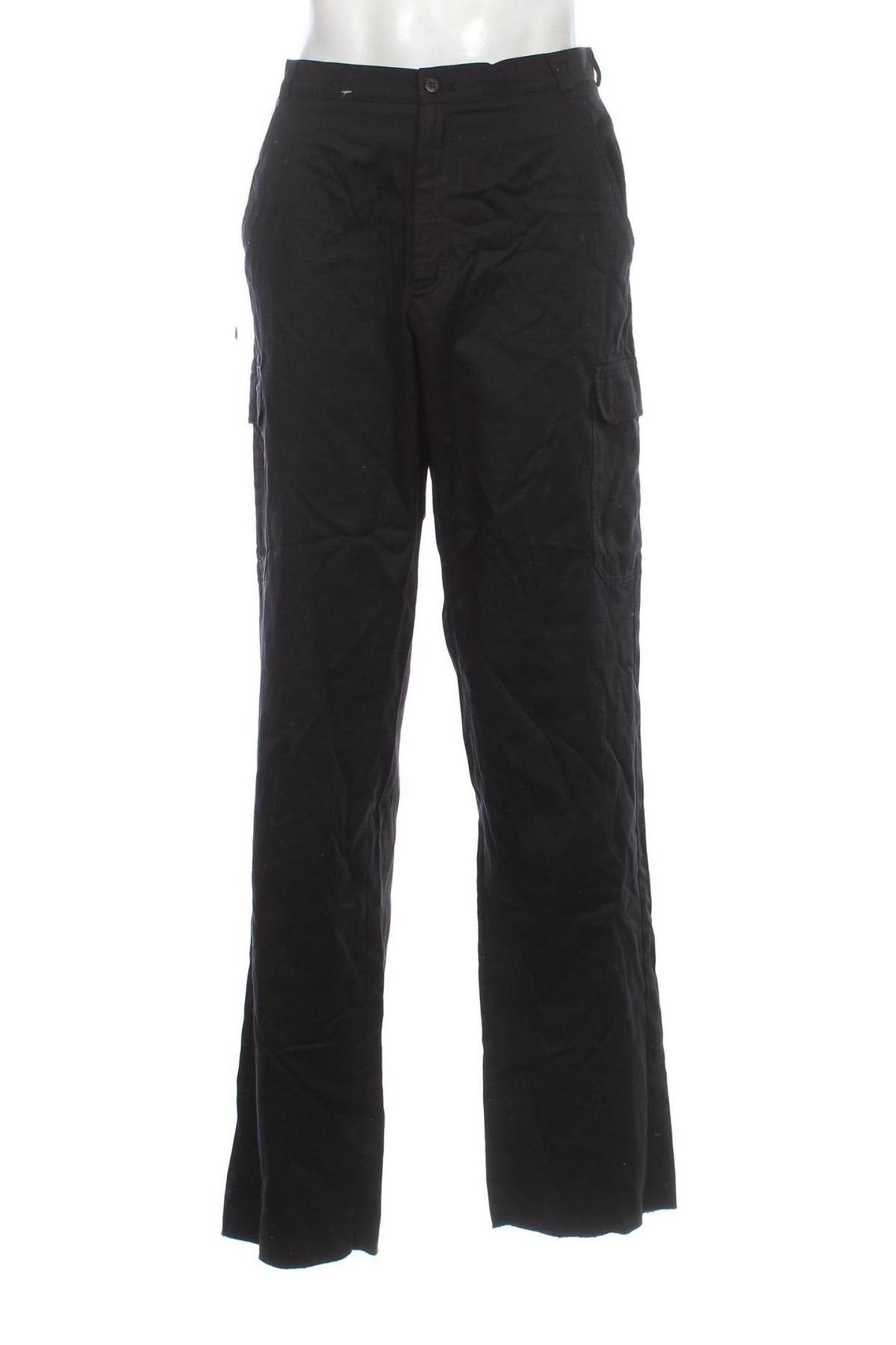 Pantaloni de bărbați Simon Jersey, Mărime L, Culoare Negru, Preț 40,48 Lei