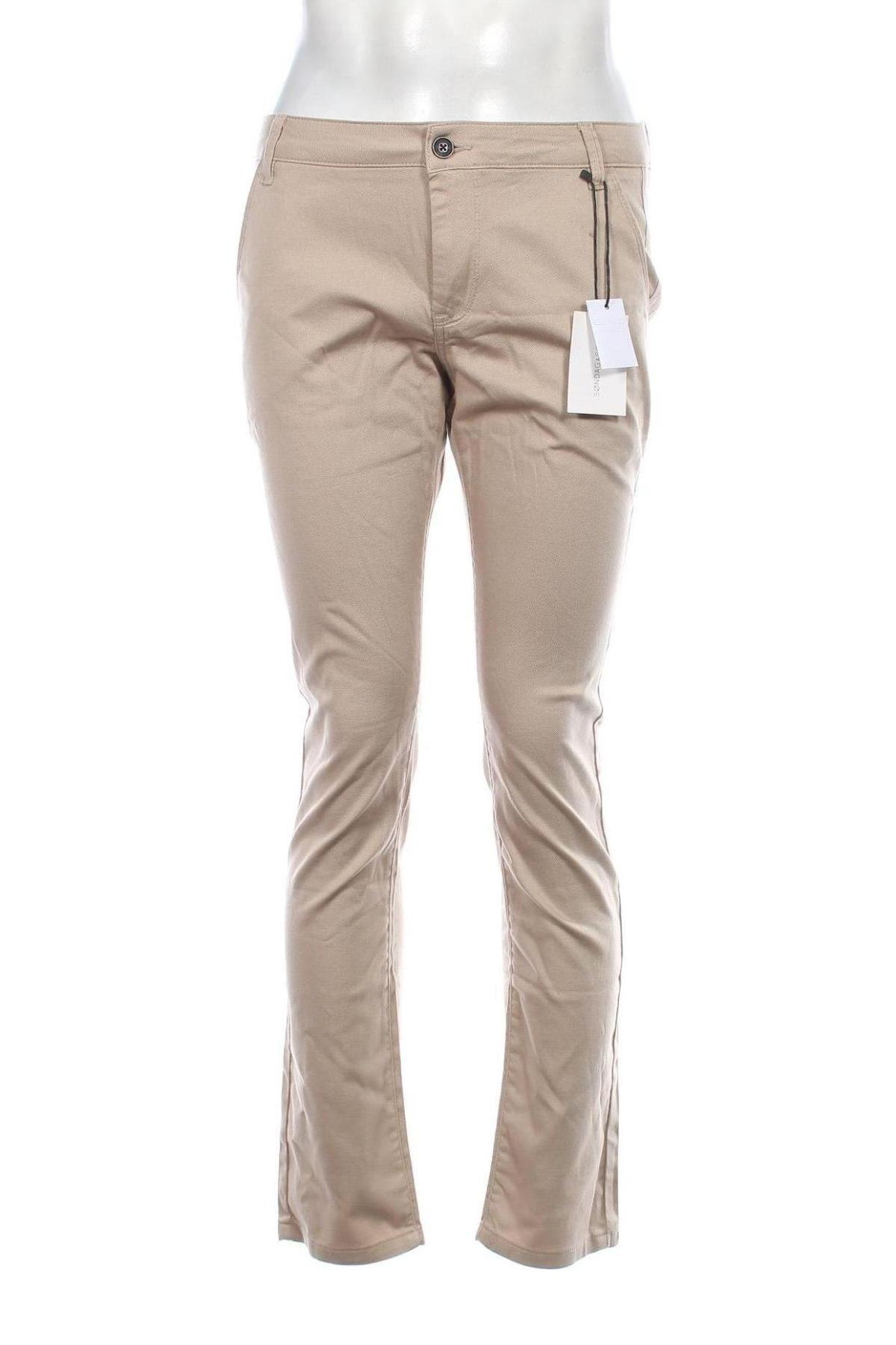 Ανδρικό παντελόνι Sondag & Sons, Μέγεθος M, Χρώμα  Μπέζ, Τιμή 9,72 €