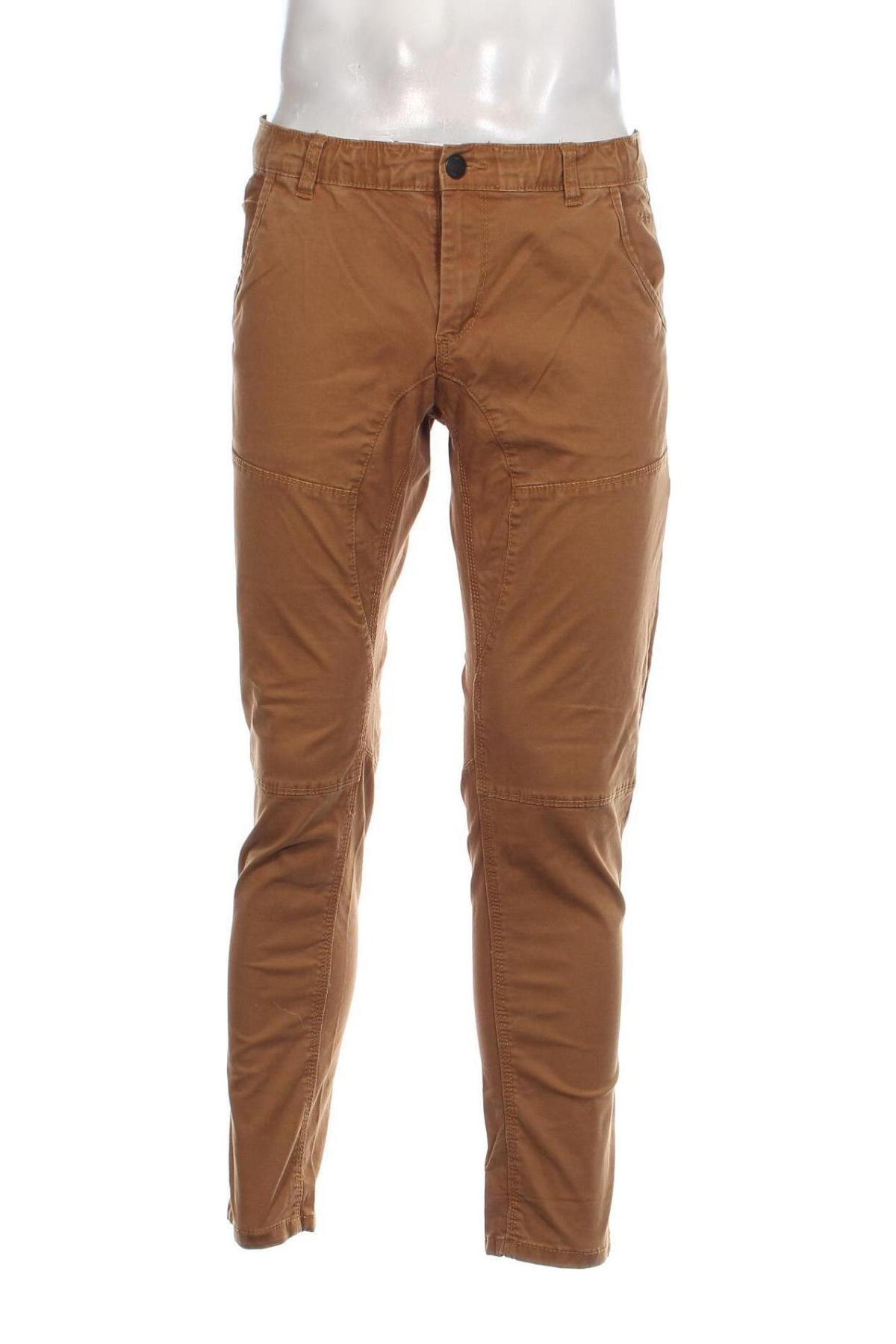 Мъжки панталон Takko Fashion, Размер M, Цвят Бежов, Цена 29,00 лв.
