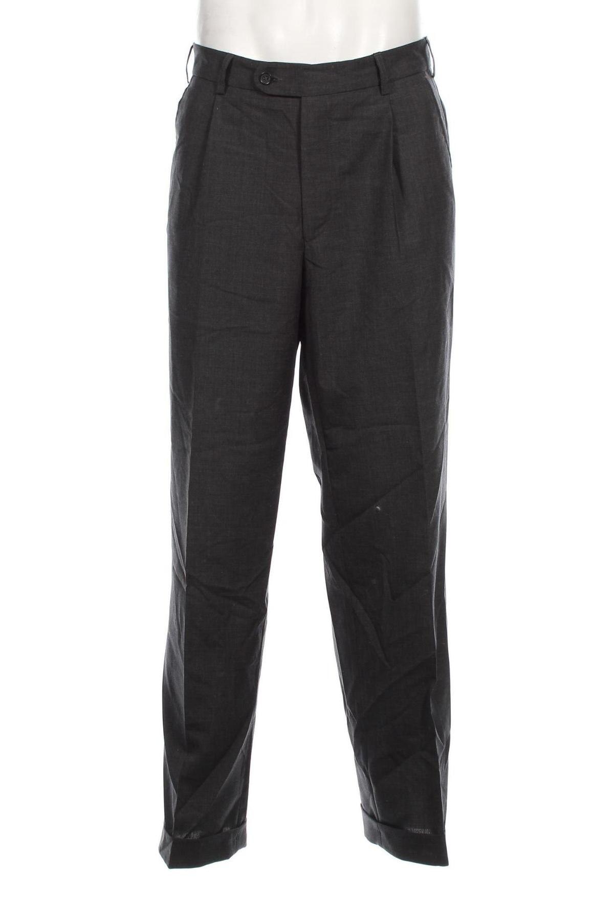 Pantaloni de bărbați Umberto Rosetti, Mărime L, Culoare Gri, Preț 24,28 Lei
