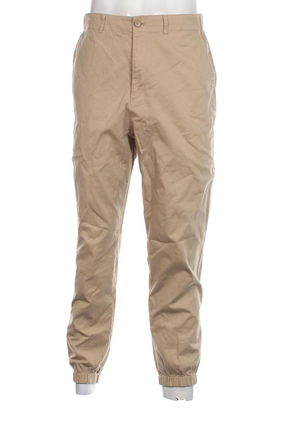 Pantaloni de bărbați Uniqlo, Mărime M, Culoare Bej, Preț 26,97 Lei