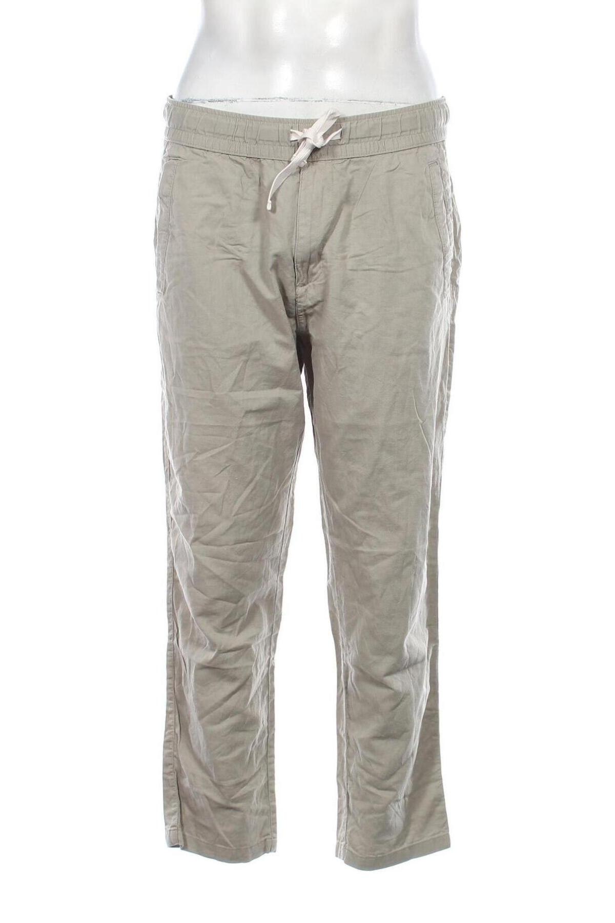 Pantaloni de bărbați Zara, Mărime L, Culoare Verde, Preț 112,36 Lei