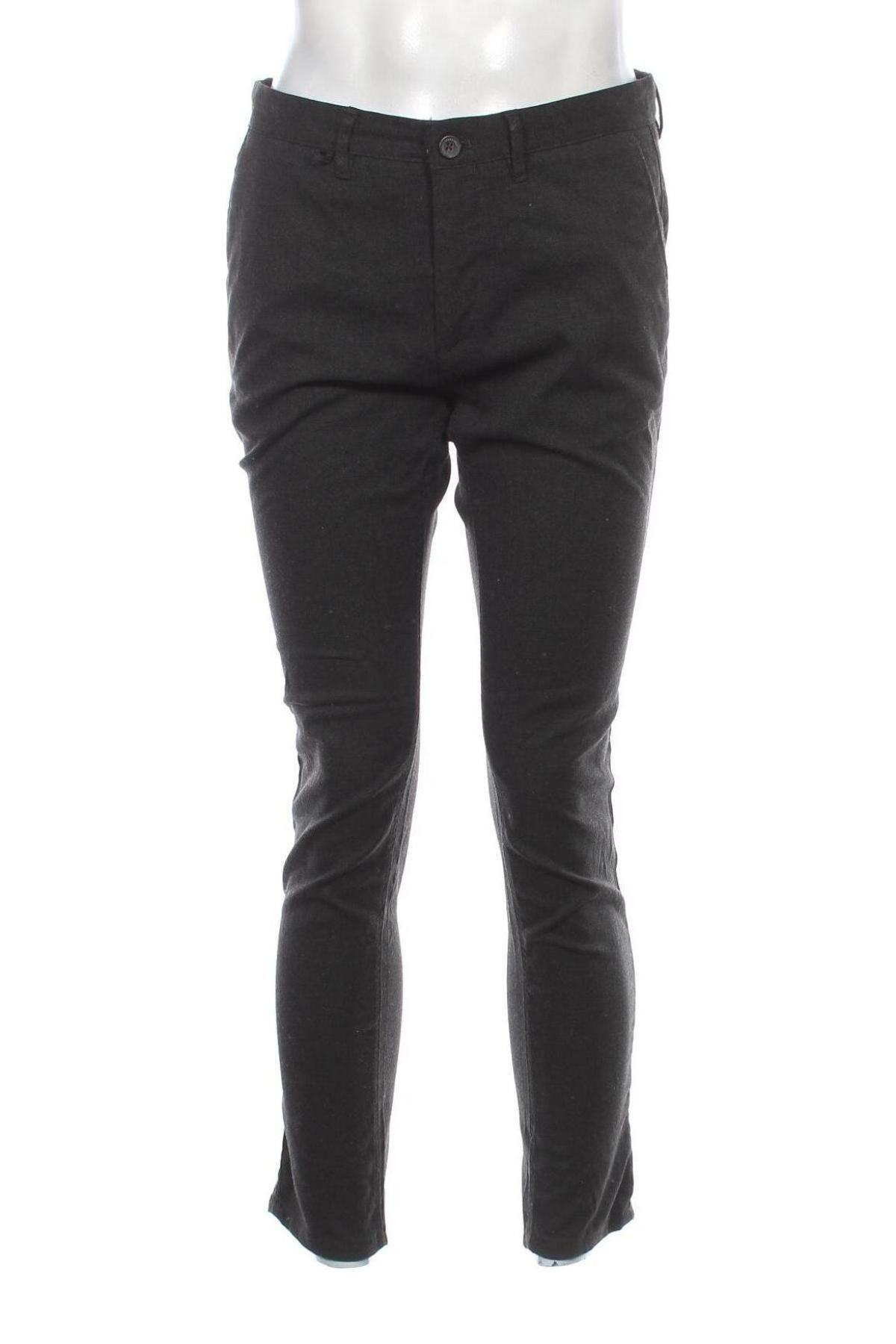 Pantaloni de bărbați Zara, Mărime M, Culoare Gri, Preț 19,54 Lei