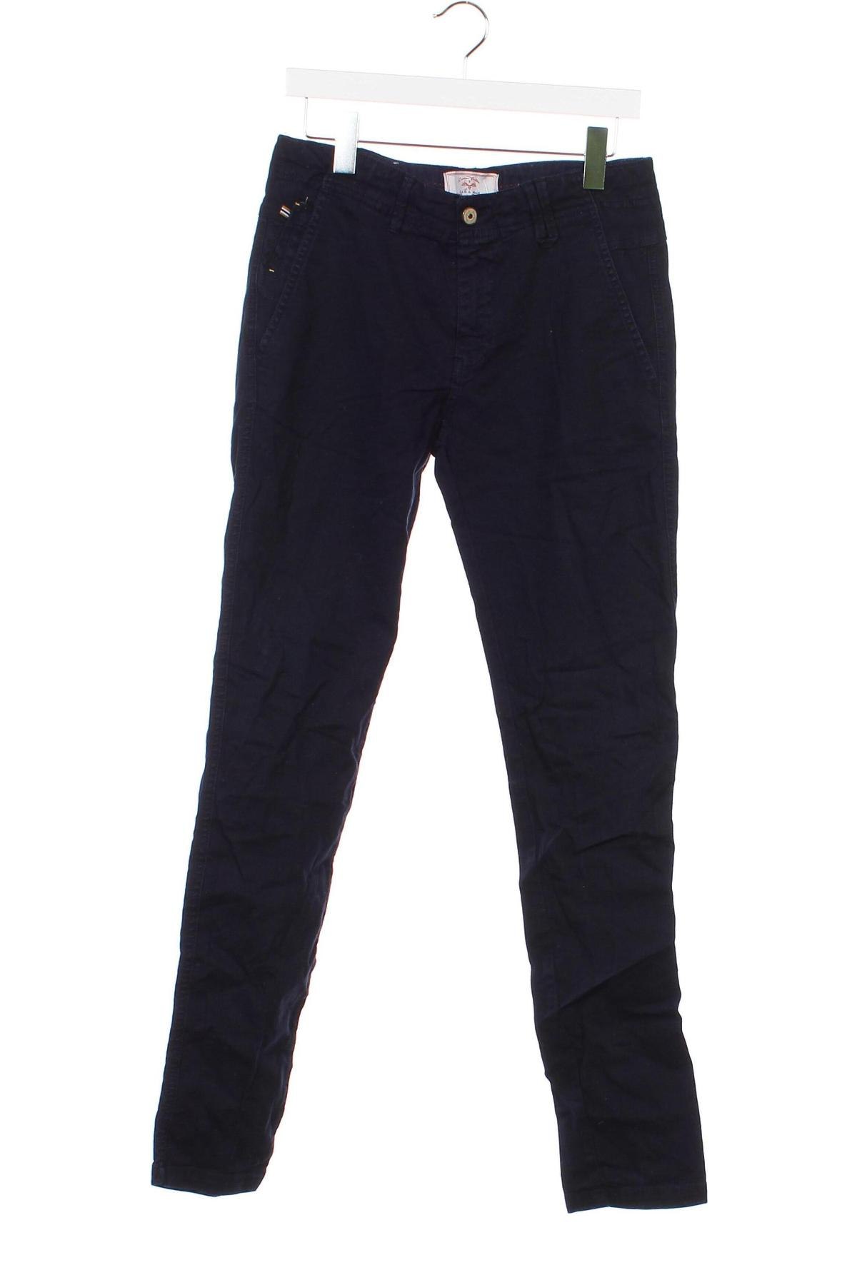 Pantaloni de bărbați Zara Man, Mărime S, Culoare Albastru, Preț 88,82 Lei