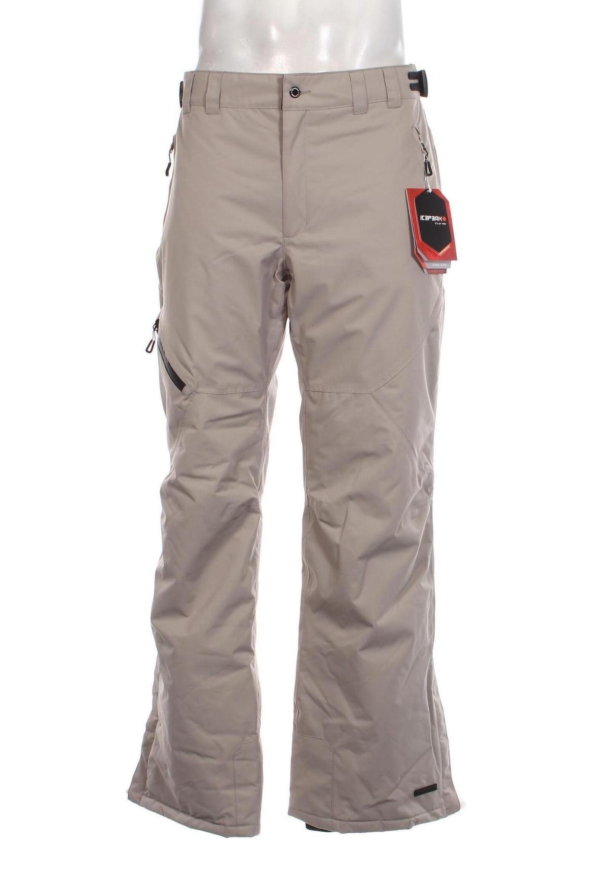 Мъжки панталон за зимни спортове Icepeak, Размер XL, Цвят Бежов, Цена 60,00 лв.
