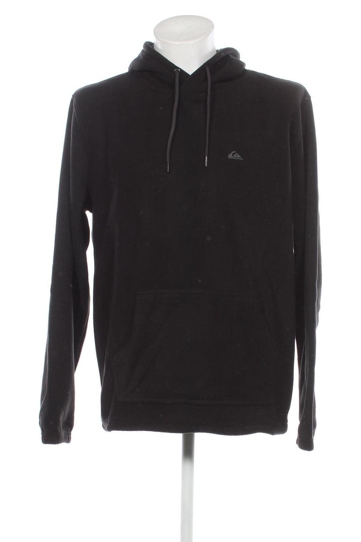 Herren Fleece Sweatshirt  Quiksilver, Größe L, Farbe Schwarz, Preis € 47,94