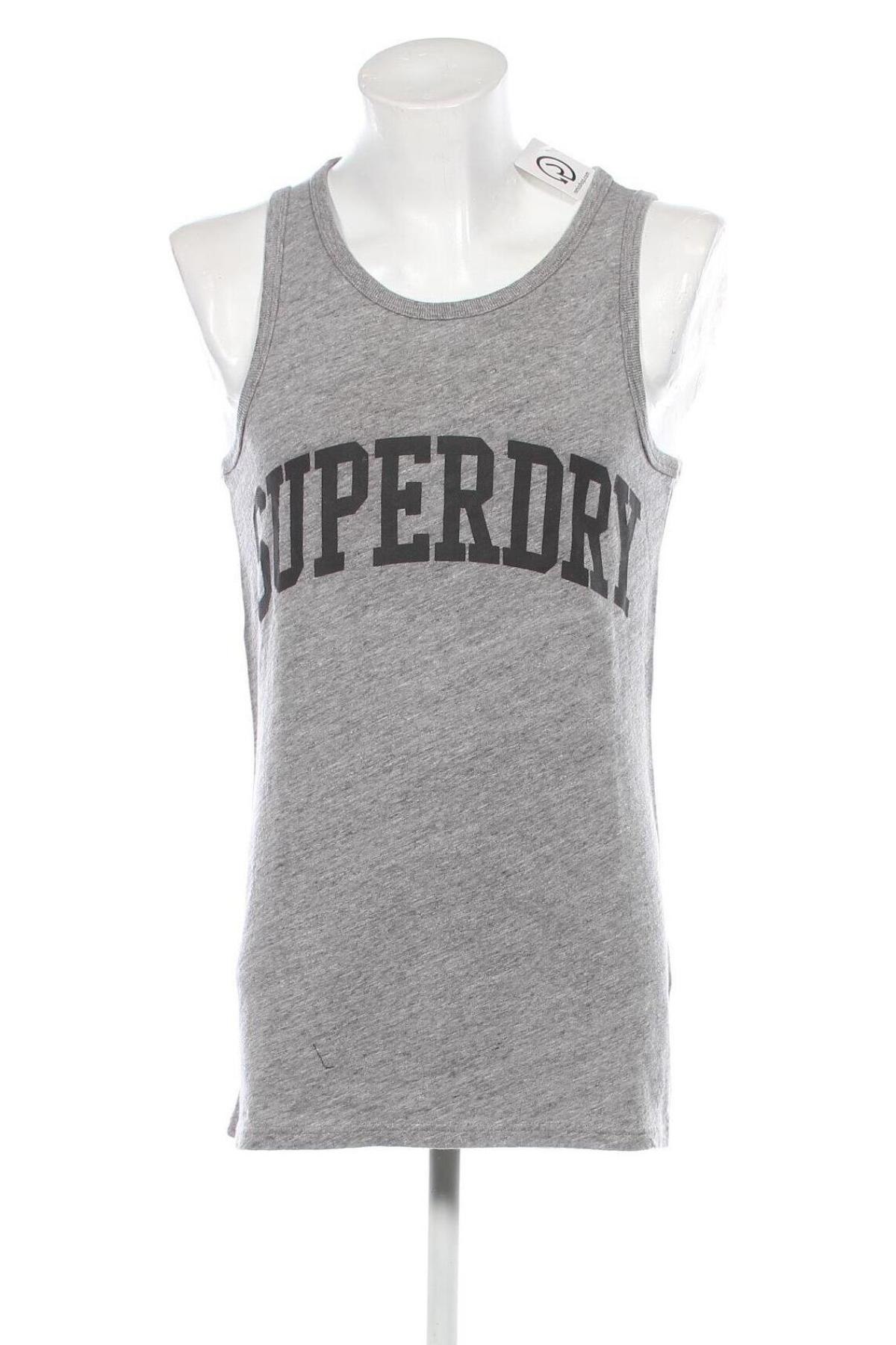 Ανδρικό αμάνικο  Superdry, Μέγεθος S, Χρώμα Γκρί, Τιμή 7,01 €