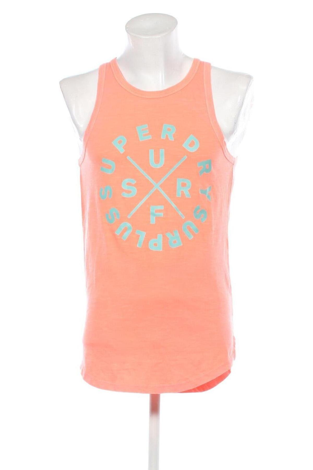 Herren Tanktop Superdry, Größe S, Farbe Rosa, Preis 7,01 €