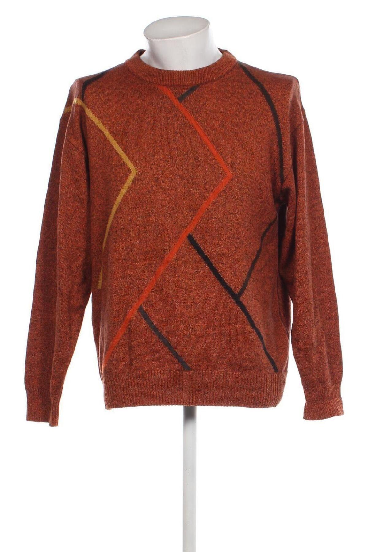 Мъжки пуловер, Размер XXL, Цвят Оранжев, Цена 14,21 лв.