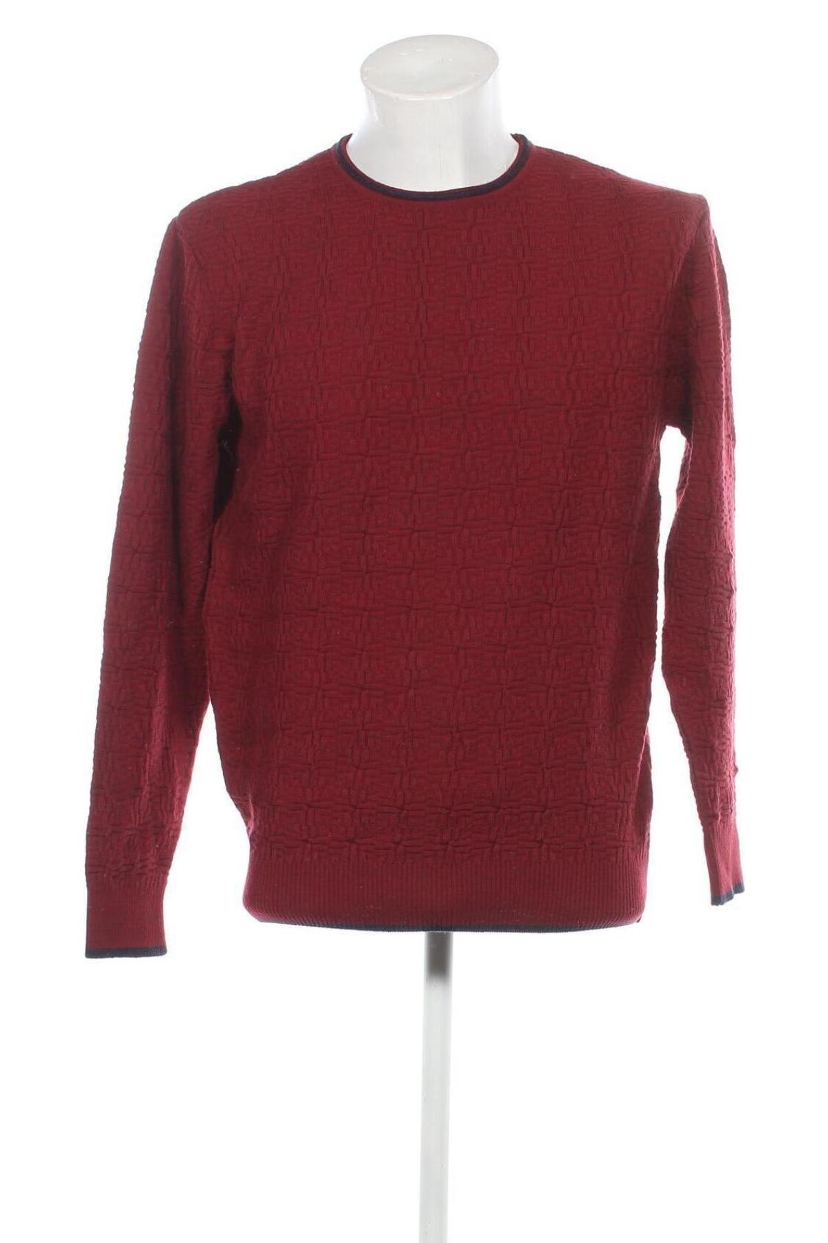 Ανδρικό πουλόβερ, Μέγεθος L, Χρώμα Κόκκινο, Τιμή 6,10 €