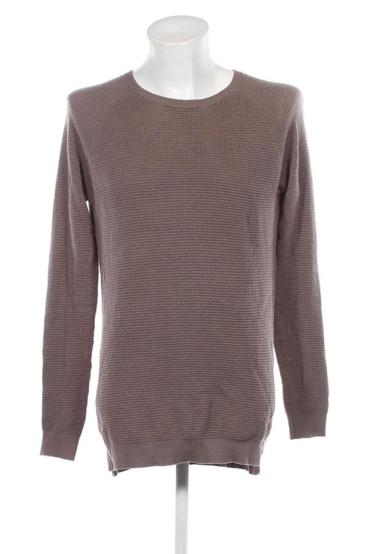 Ανδρικό πουλόβερ, Μέγεθος M, Χρώμα Γκρί, Τιμή 6,64 €