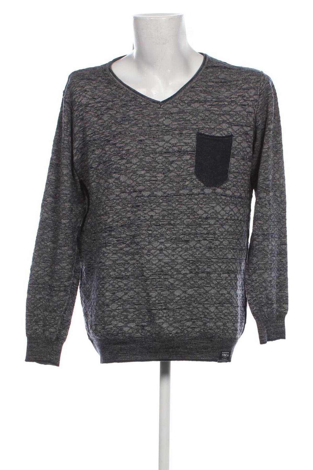 Мъжки пуловер 17 & Co., Размер XL, Цвят Син, Цена 11,60 лв.