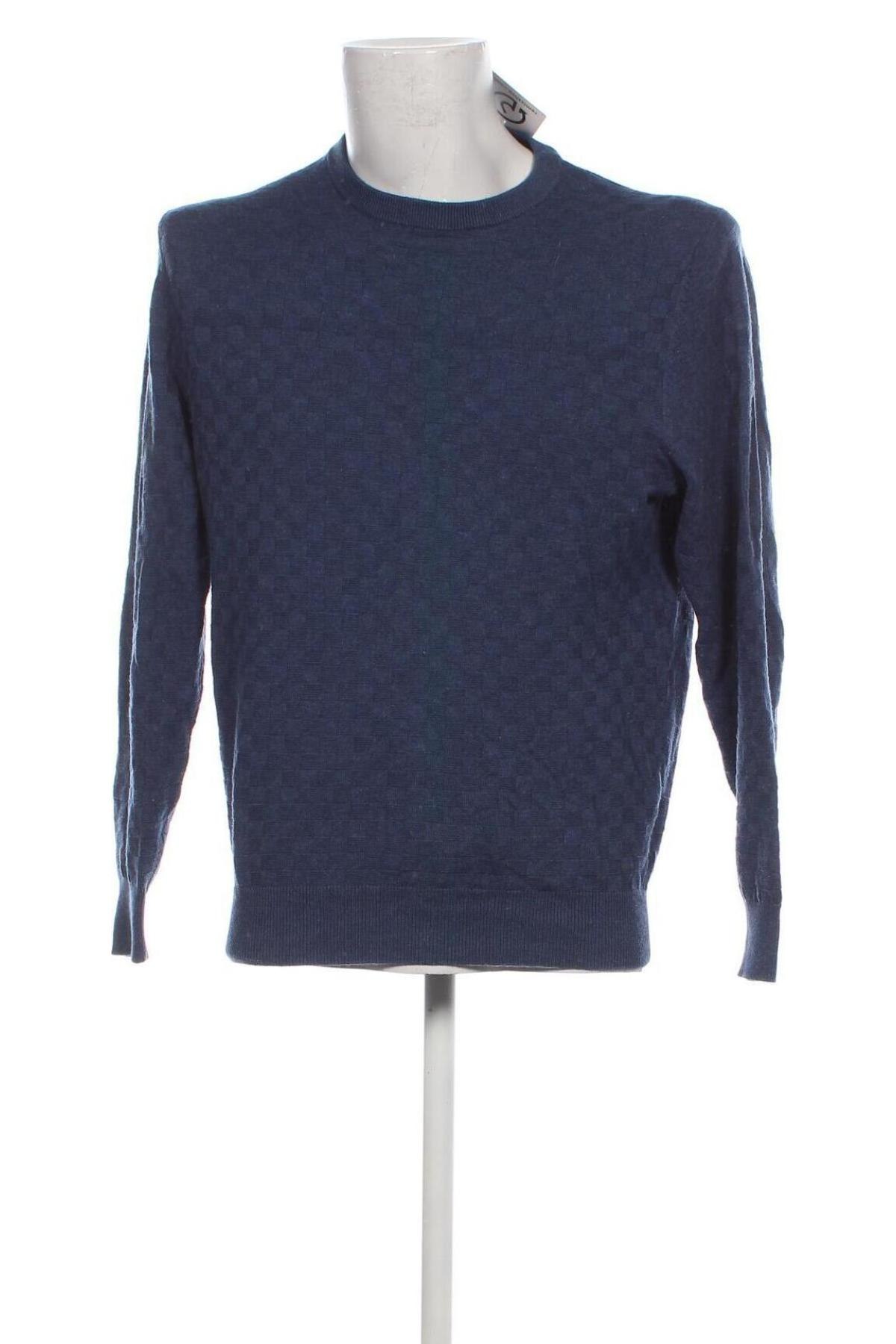Мъжки пуловер A.W.Dunmore, Размер S, Цвят Син, Цена 8,12 лв.