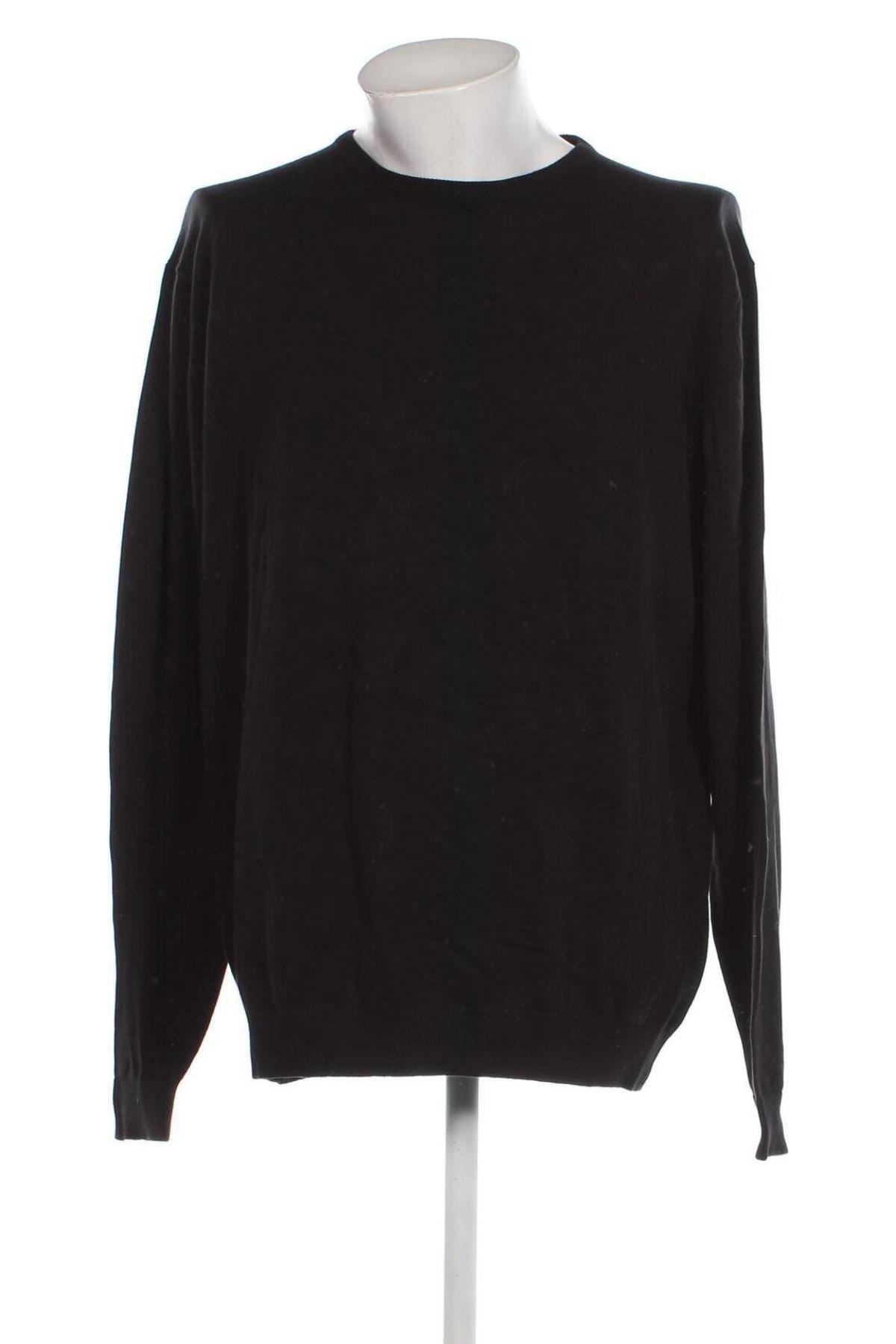 Мъжки пуловер Angelo Litrico, Размер XXL, Цвят Черен, Цена 8,41 лв.