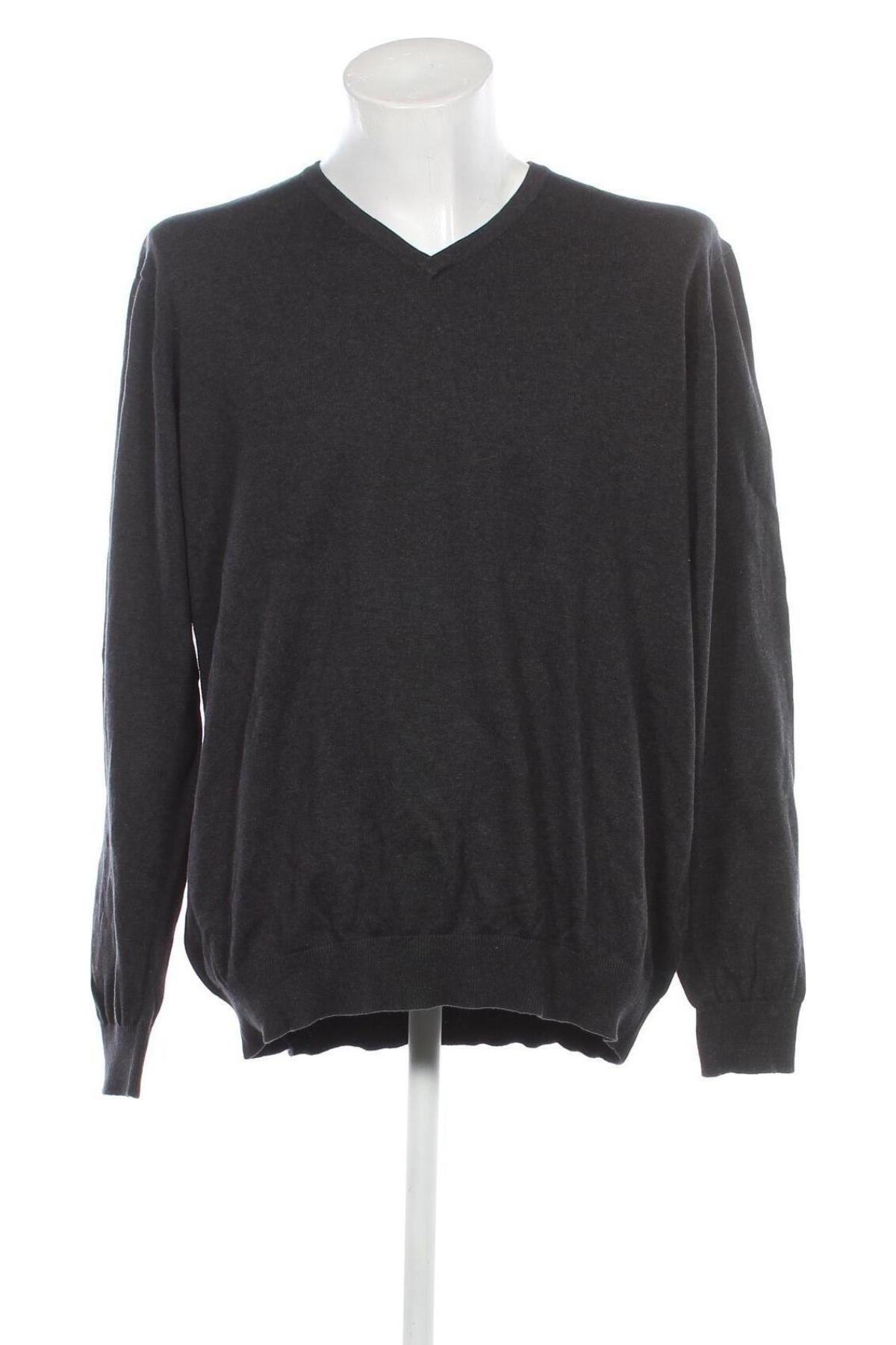 Мъжки пуловер Angelo Litrico, Размер XXL, Цвят Сив, Цена 11,60 лв.