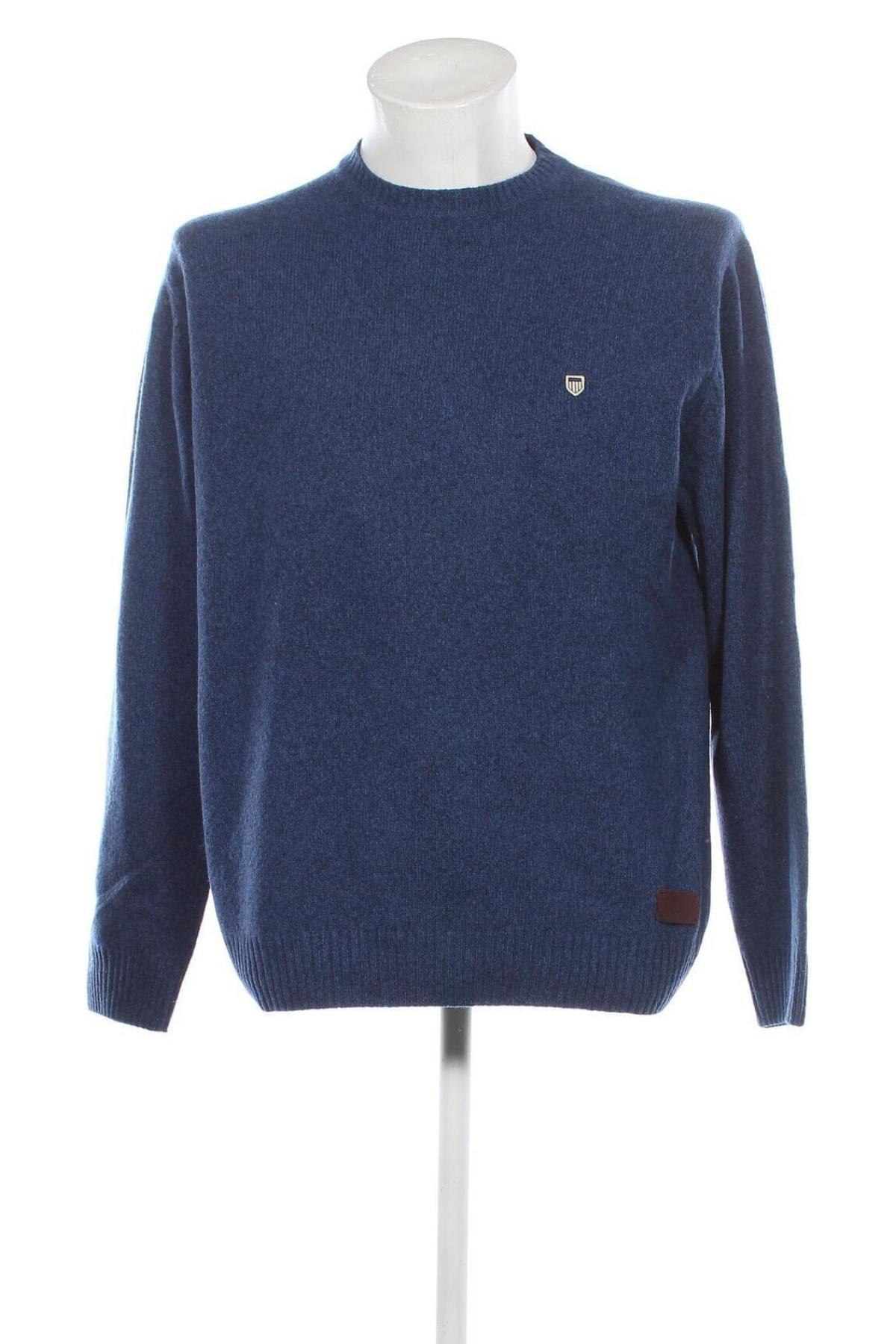 Ανδρικό πουλόβερ Basefield, Μέγεθος L, Χρώμα Μπλέ, Τιμή 7,78 €