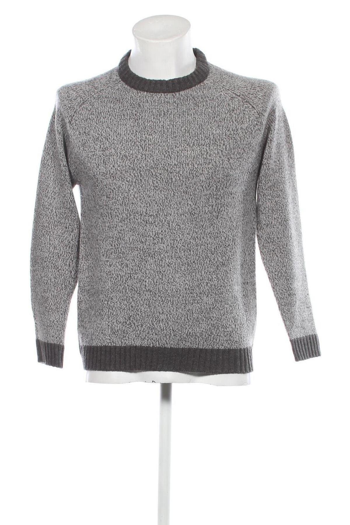 Ανδρικό πουλόβερ Bershka, Μέγεθος S, Χρώμα Γκρί, Τιμή 7,75 €