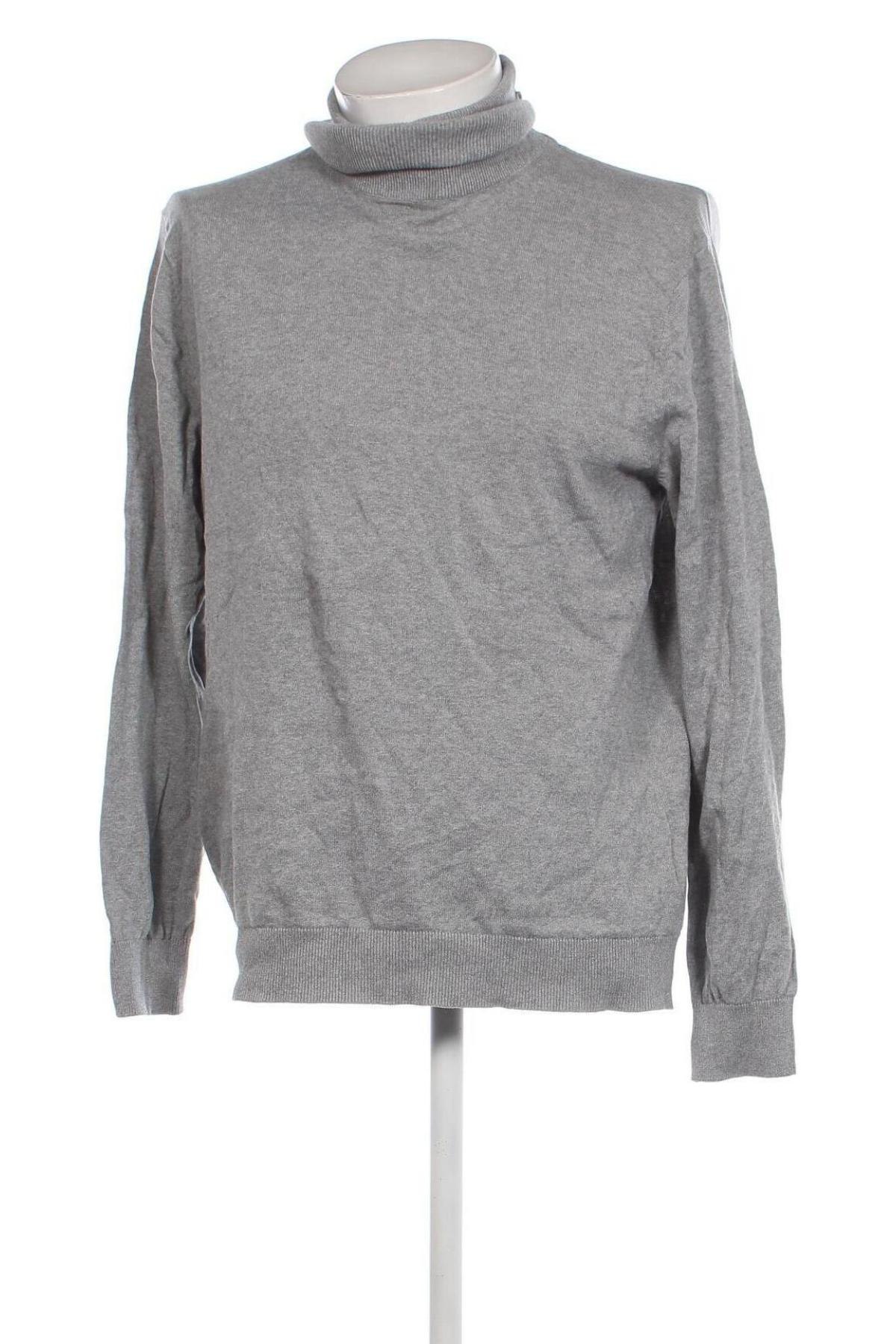 Ανδρικό πουλόβερ C&A, Μέγεθος L, Χρώμα Γκρί, Τιμή 7,18 €