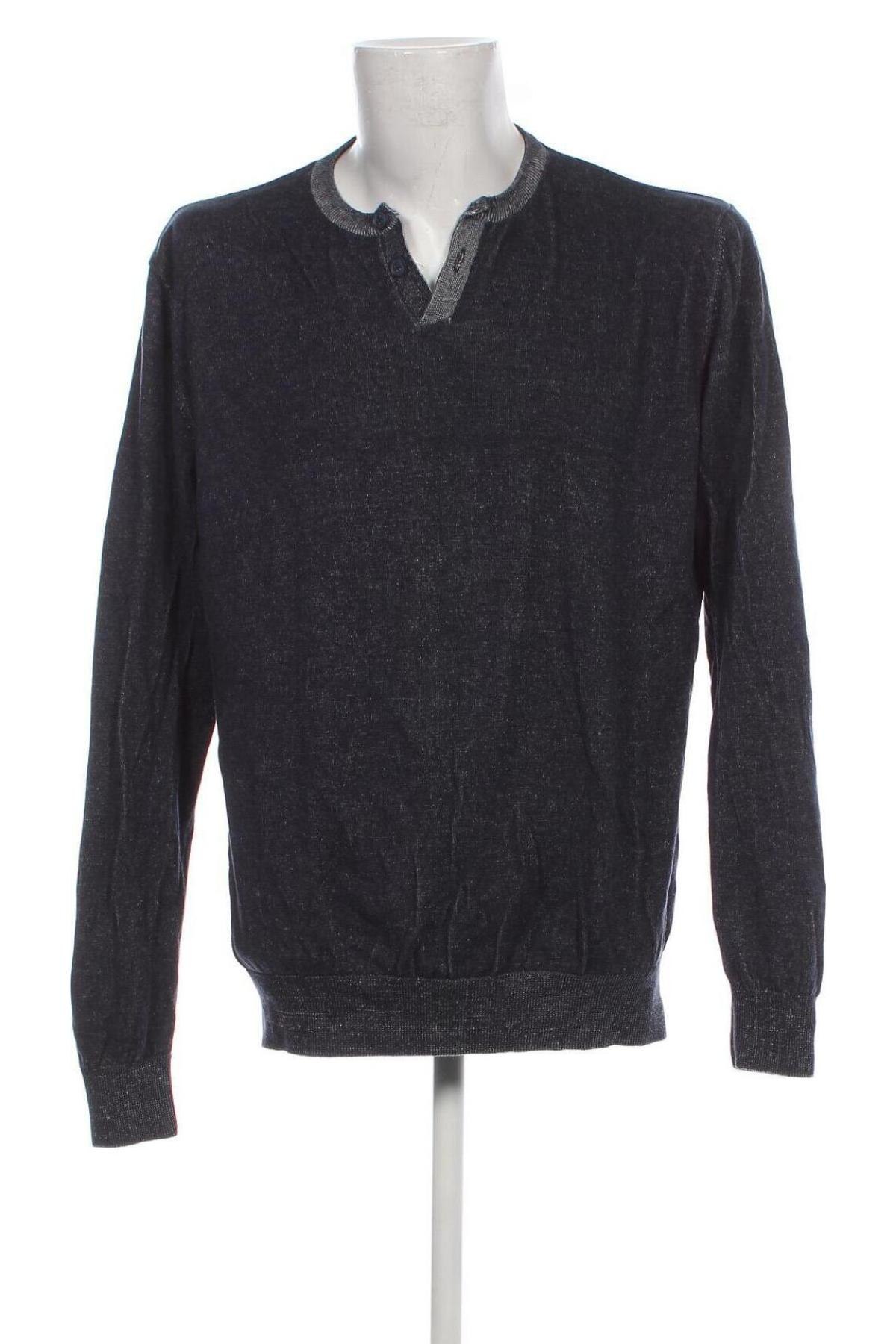 Ανδρικό πουλόβερ Canda, Μέγεθος L, Χρώμα Μπλέ, Τιμή 4,66 €