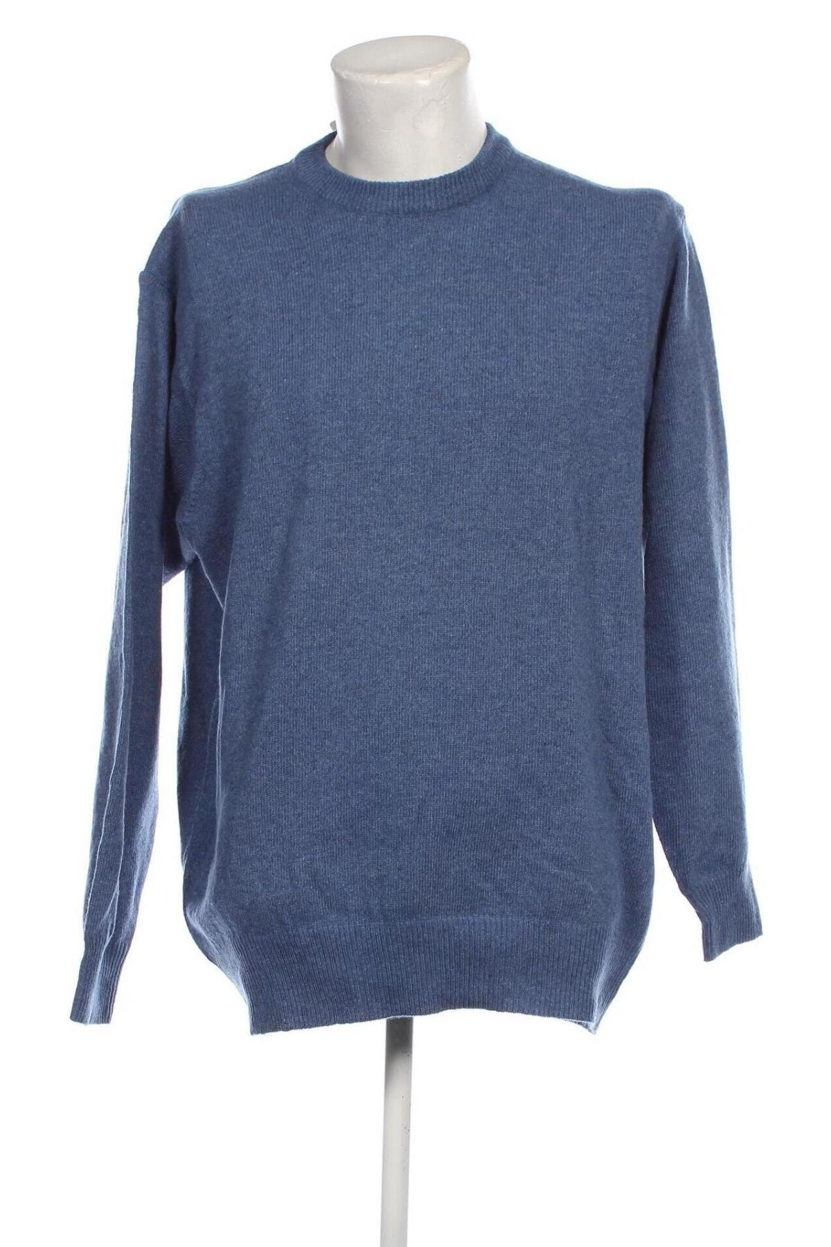 Мъжки пуловер Citta Di Milano, Размер XL, Цвят Син, Цена 10,73 лв.
