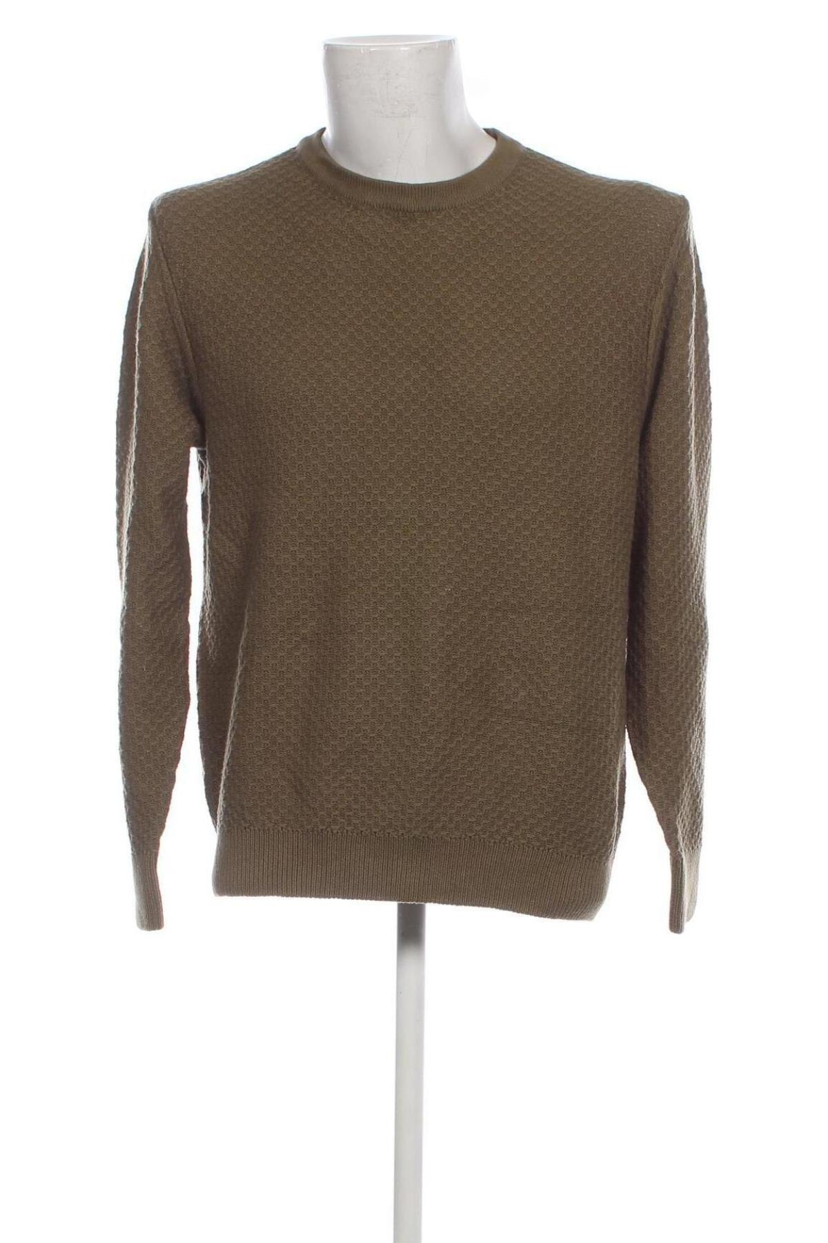 Мъжки пуловер Cubus, Размер L, Цвят Зелен, Цена 10,73 лв.