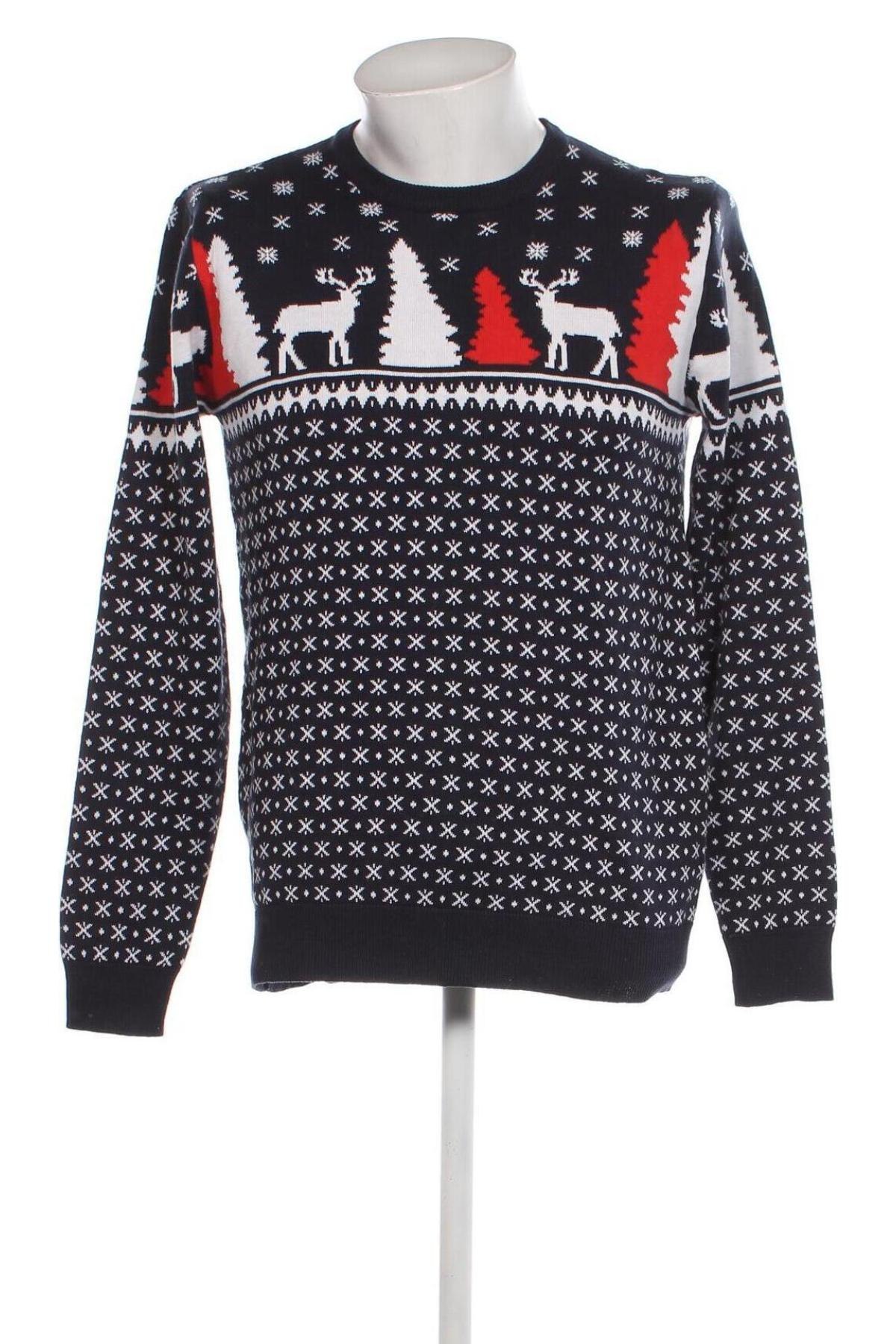 Мъжки пуловер Denim Project, Размер M, Цвят Син, Цена 12,58 лв.